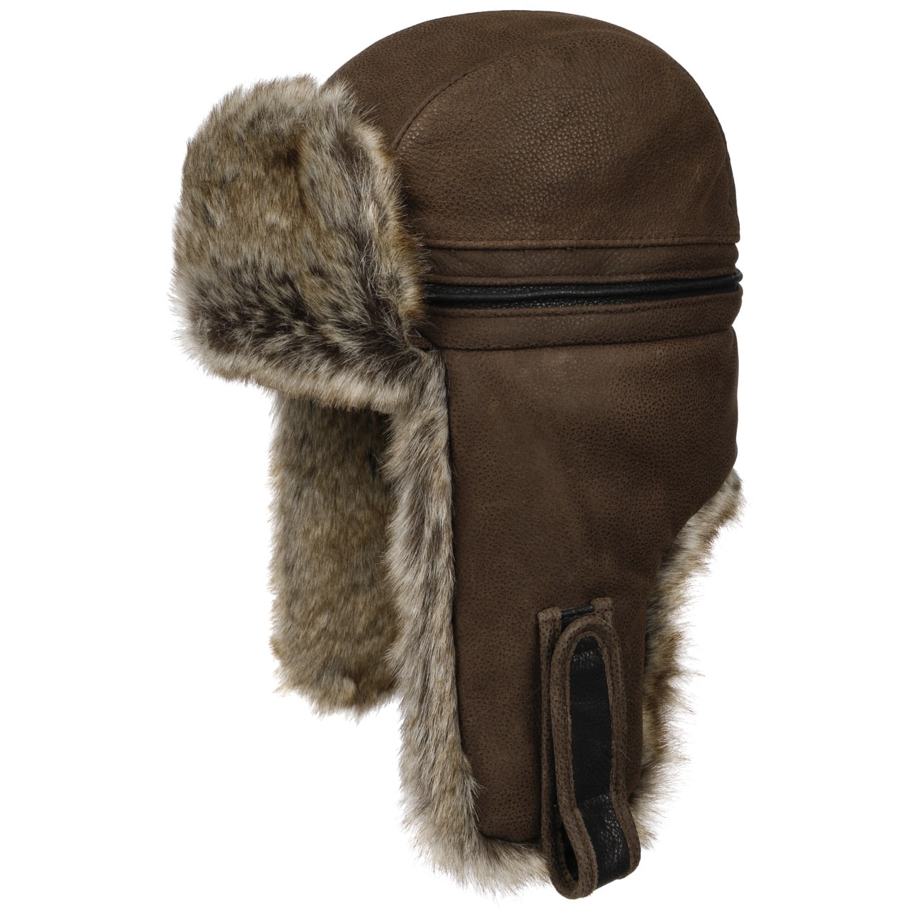 Cowhide Bomber Aviator Hat