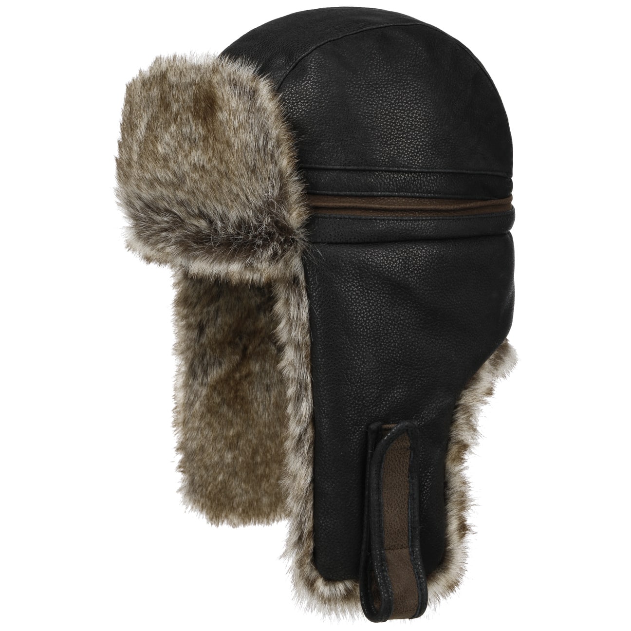 Cowhide Bomber Aviator Hat