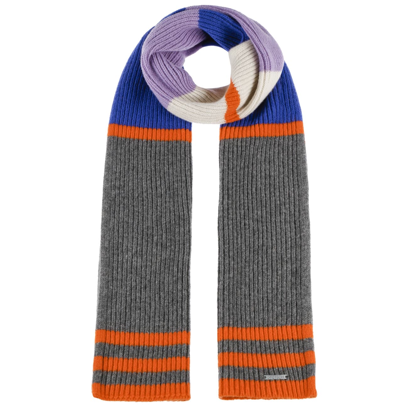 Multicolour Freestyle Knit Scarf by Stetson - JJ Hat Center ®