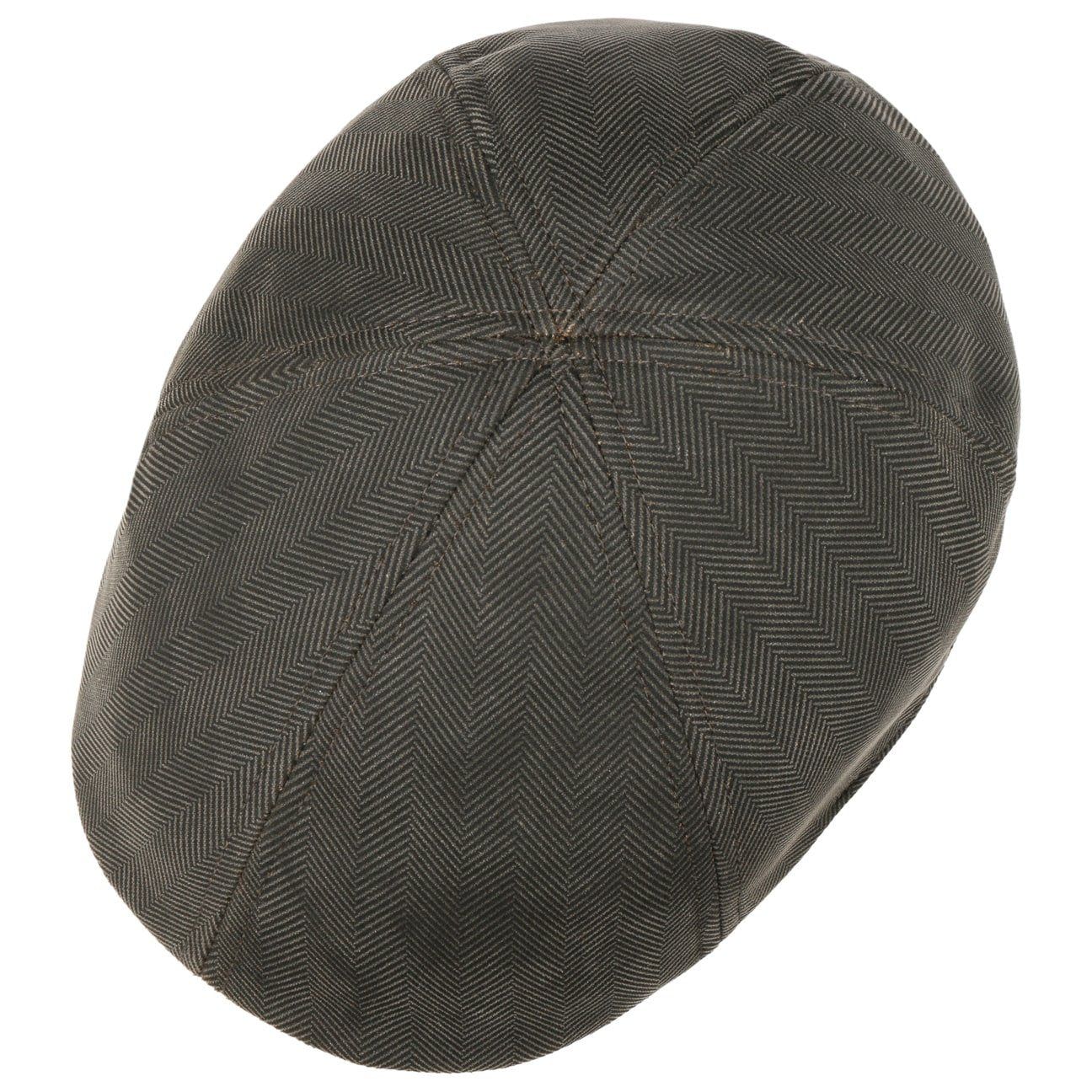 Herringbone Duck Flat Cap by Stetson - JJ Hat Center ®