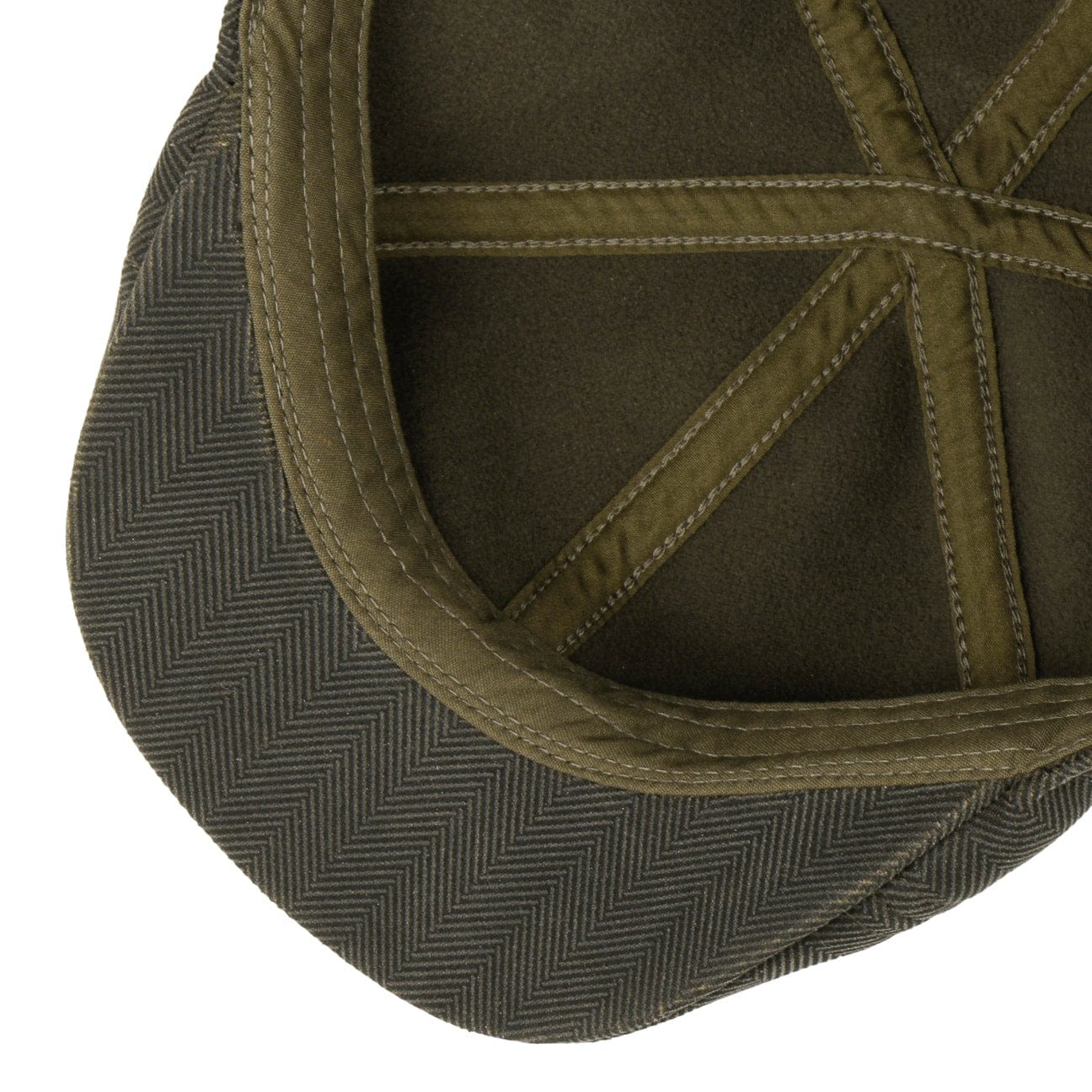 Herringbone Duck Flat Cap by Stetson - JJ Hat Center ®