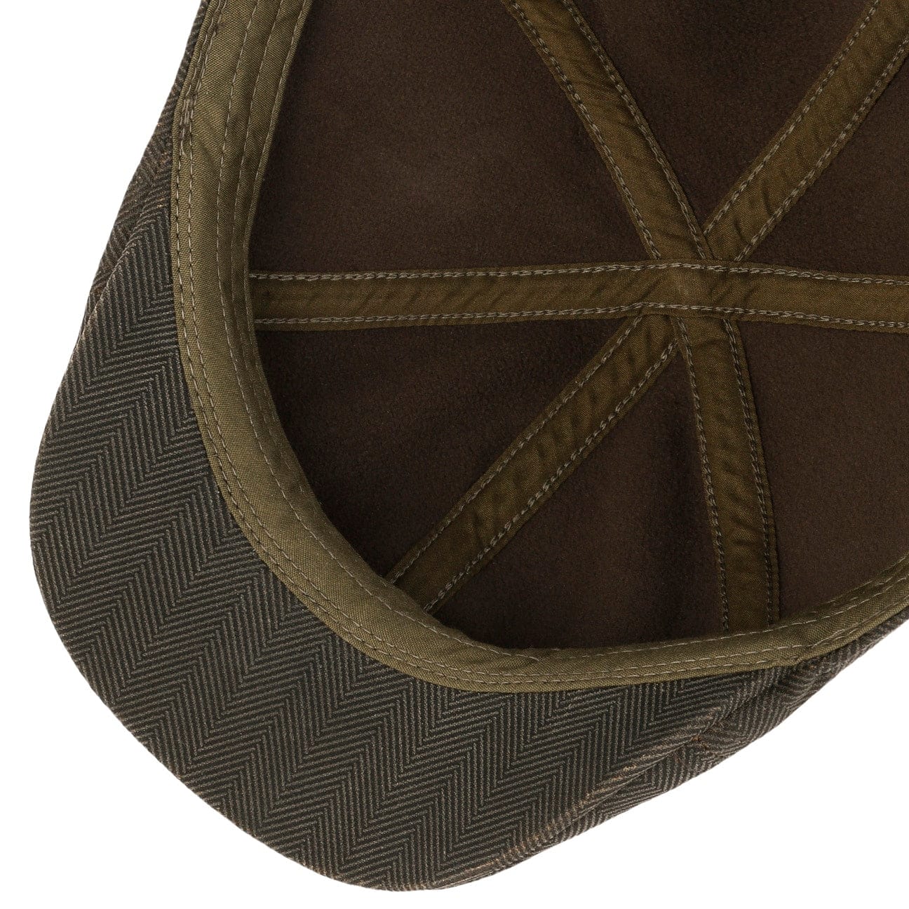 Herringbone Duck Flat Cap by Stetson - JJ Hat Center ®