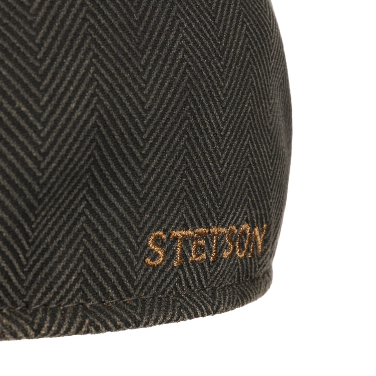 Herringbone Duck Flat Cap by Stetson - JJ Hat Center ®
