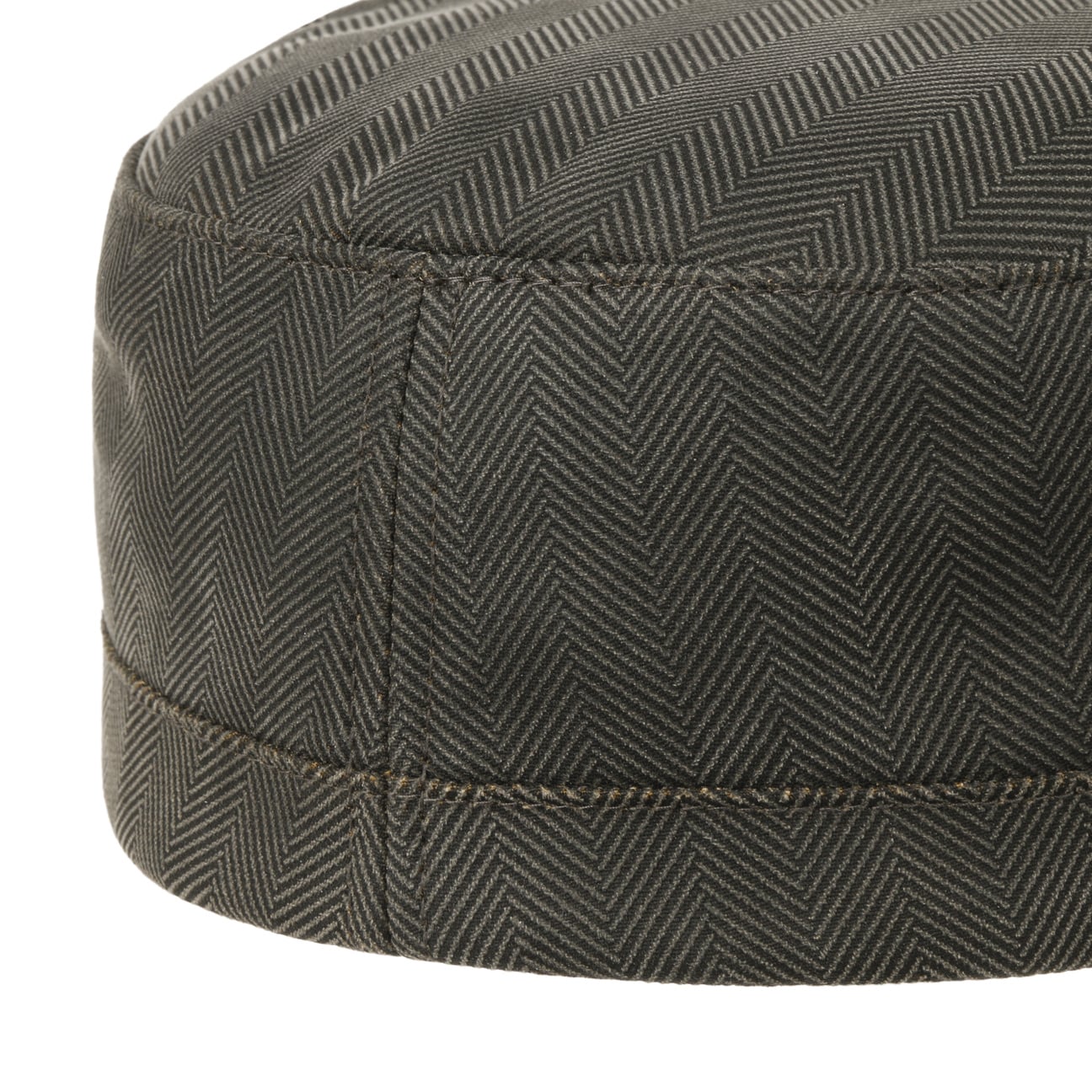 Herringbone Army Cap with Lining - JJ Hat Center ®