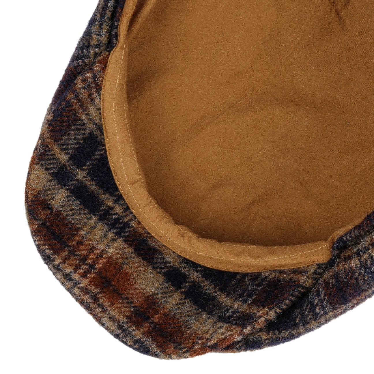 Hatteras Shetland Plaid Newsboy Cap by Stetson - JJ Hat Center ®
