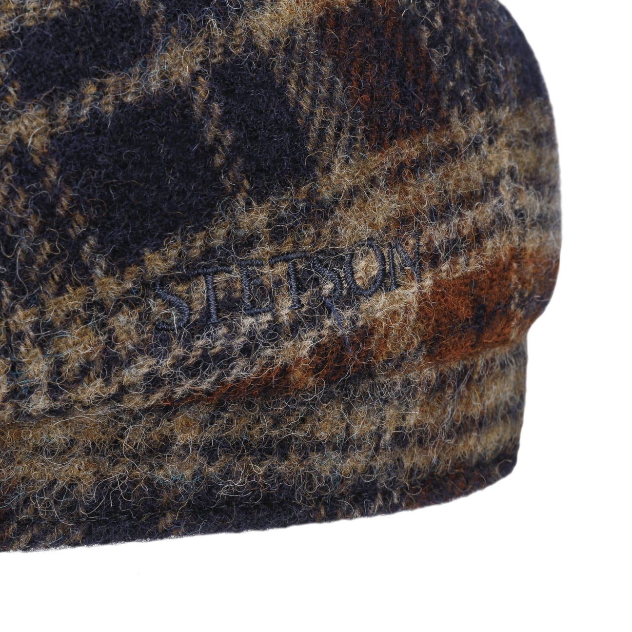 Hatteras Shetland Plaid Newsboy Cap by Stetson - JJ Hat Center ®