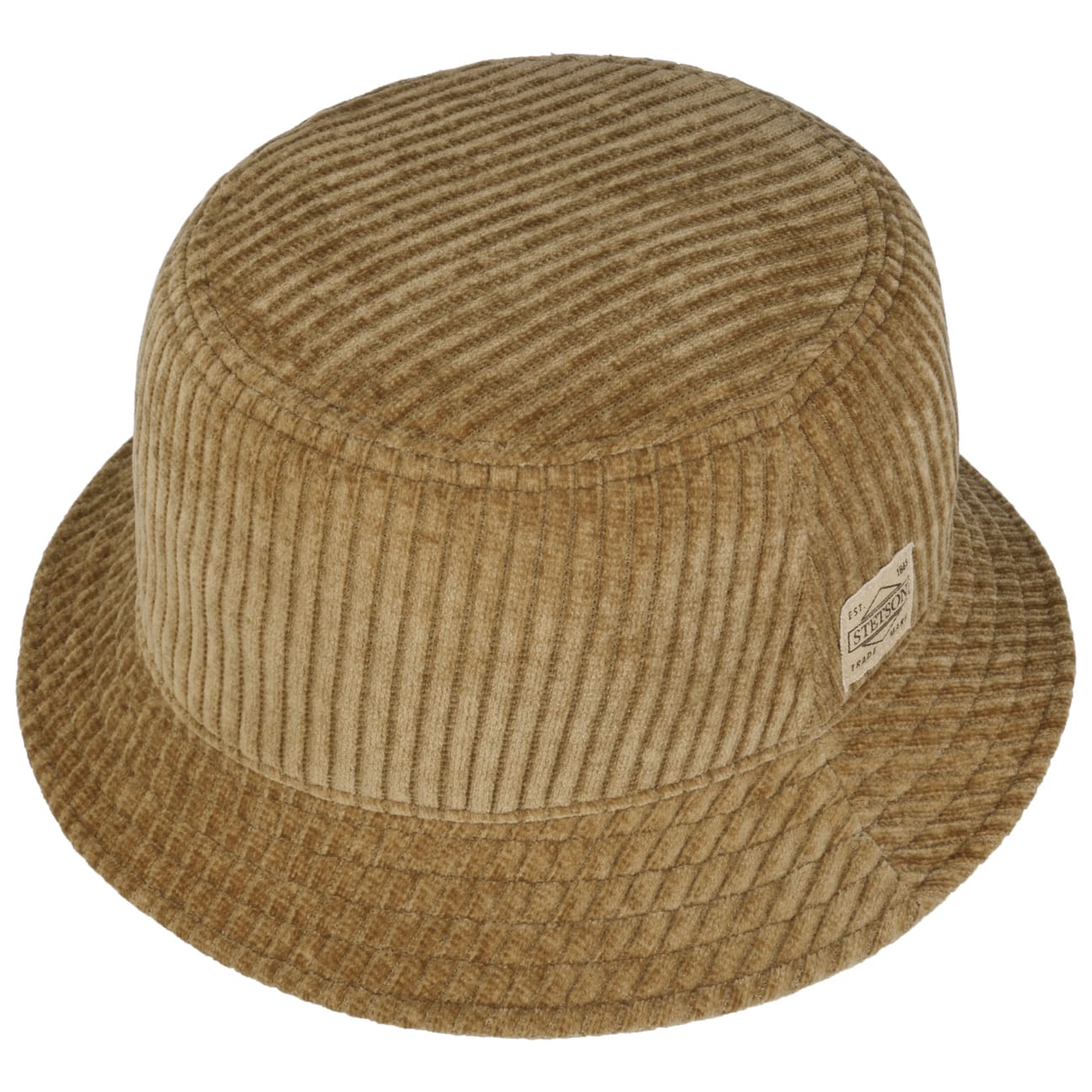 Jersey Corduroy Bucket Cloth Hat