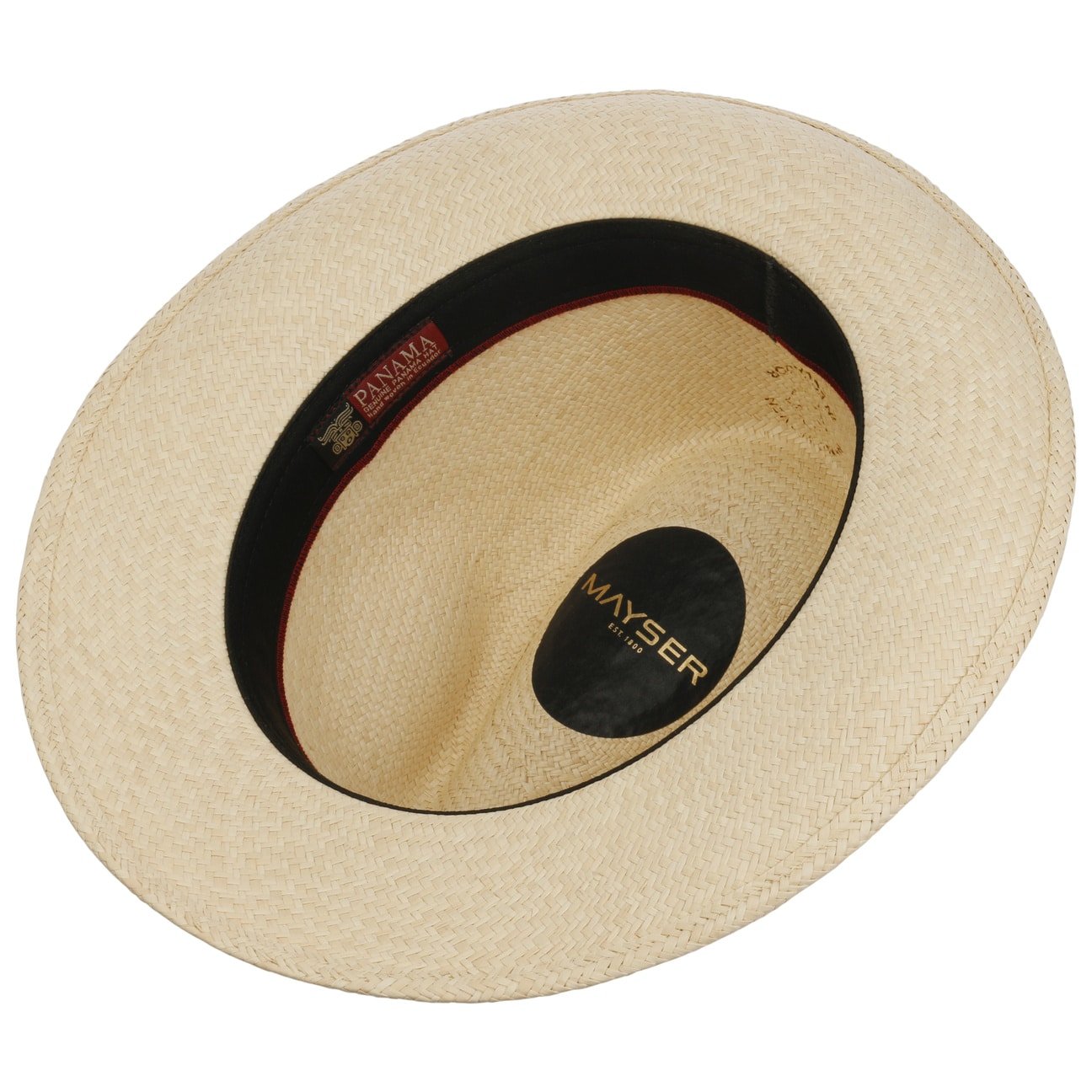 Torino Striped Band Panama Hat by Mayser - JJ Hat Center ®