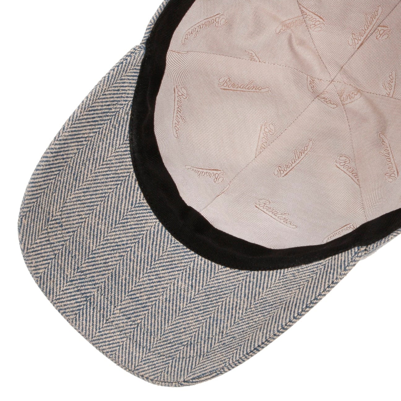 Light Herringbone Cap by Borsalino - JJ Hat Center ®