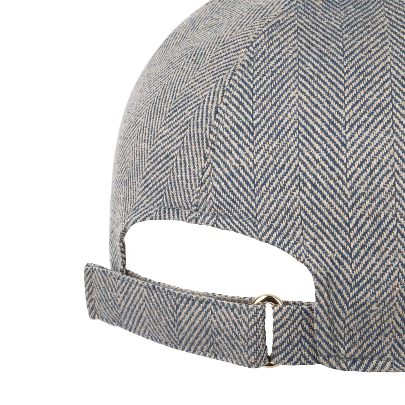 Light Herringbone Cap by Borsalino - JJ Hat Center ®