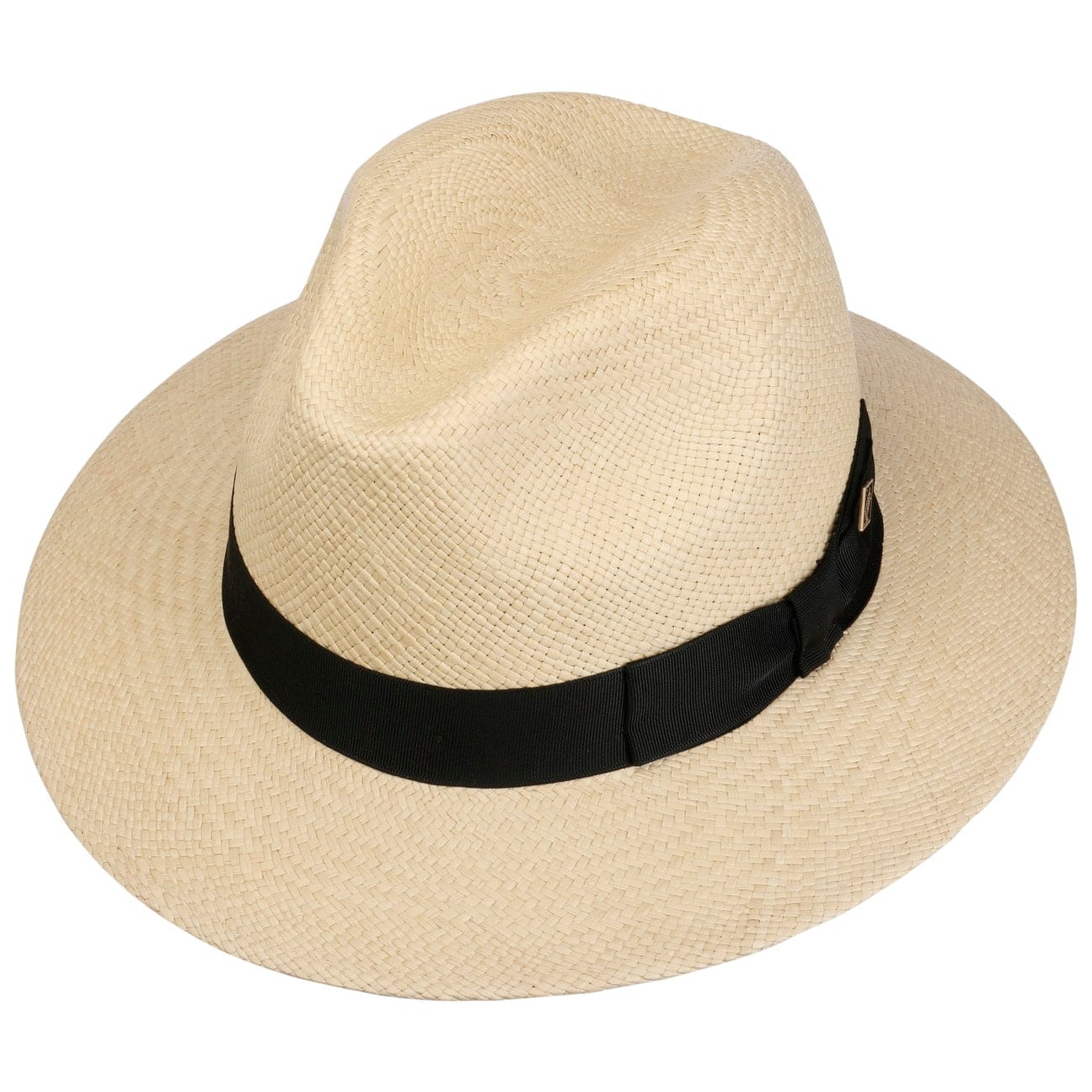 Black Banded Traveller Panama Natural by JJ Hats - JJ Hat Center ®