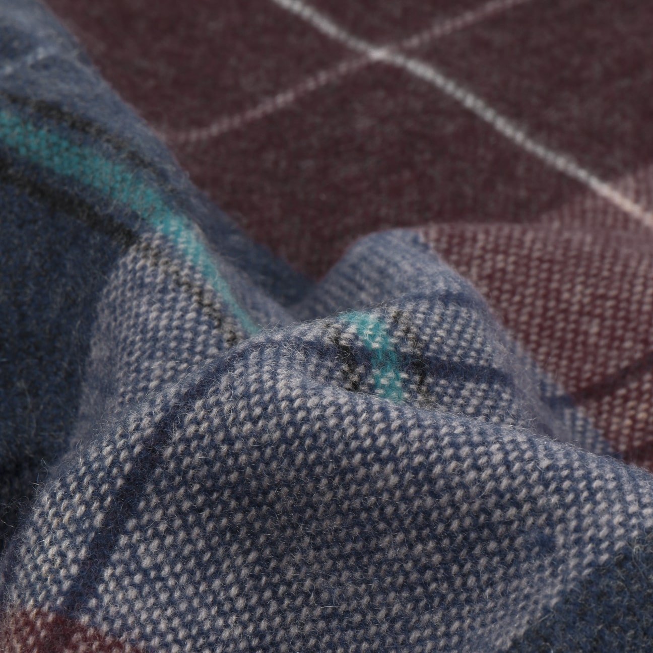 Danverell Check Cashmere Scarf - JJ Hat Center ®