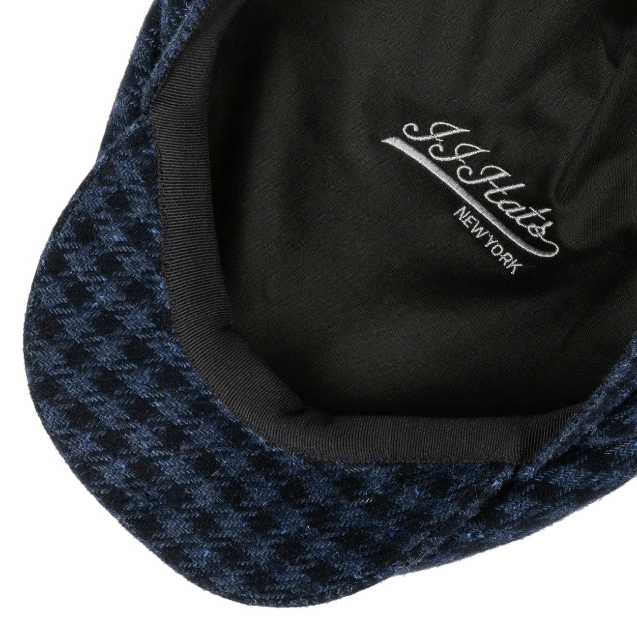 Driver Cap Vichy Cashmere/Silk by JJ Hats - JJ Hat Center ®