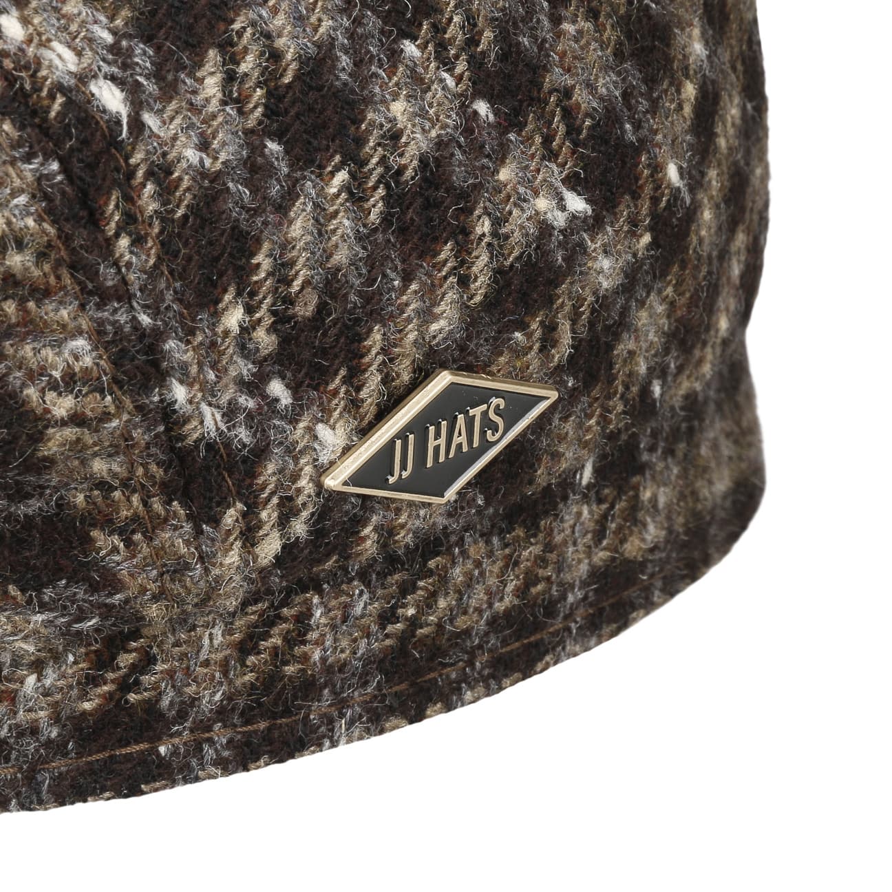 Driver Cap Vichy Cashmere/Silk - JJ Hat Center ®