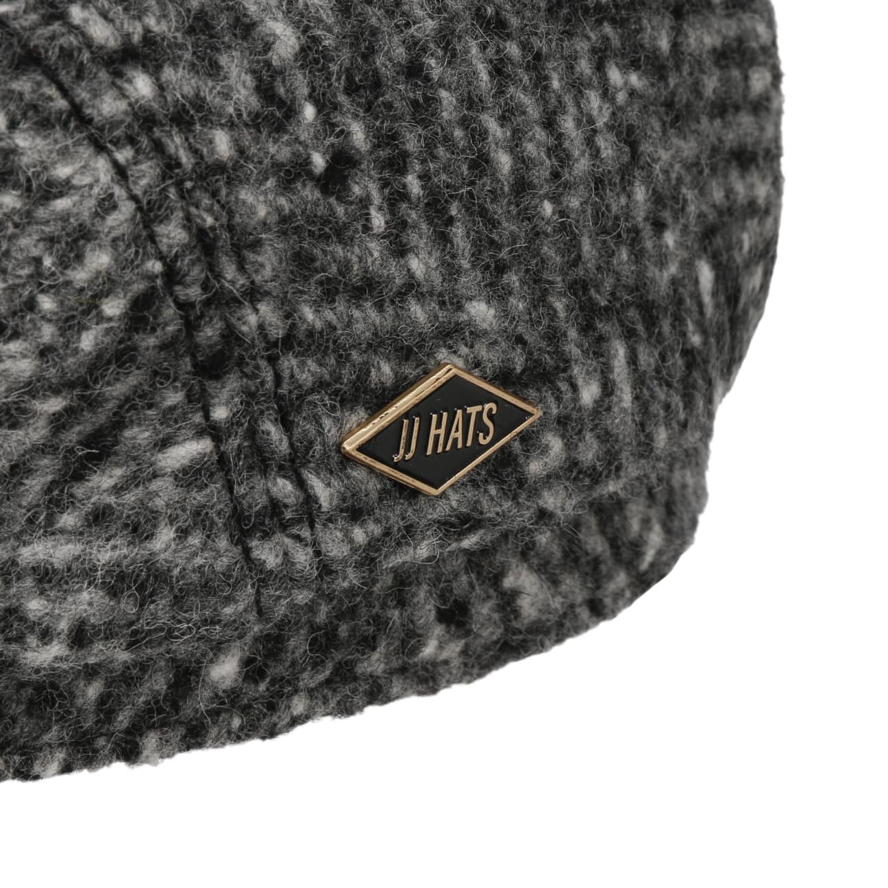Driver Cap Herringbone Virgin Wool - JJ Hat Center ®