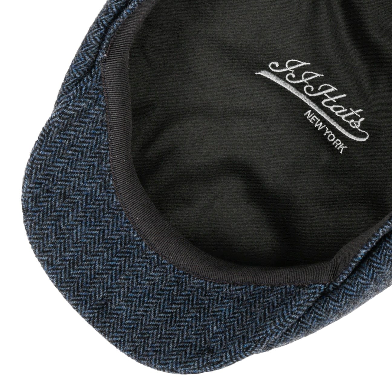 Eight Panel Cap Wool Herringbone by JJ Hats - JJ Hat Center ®