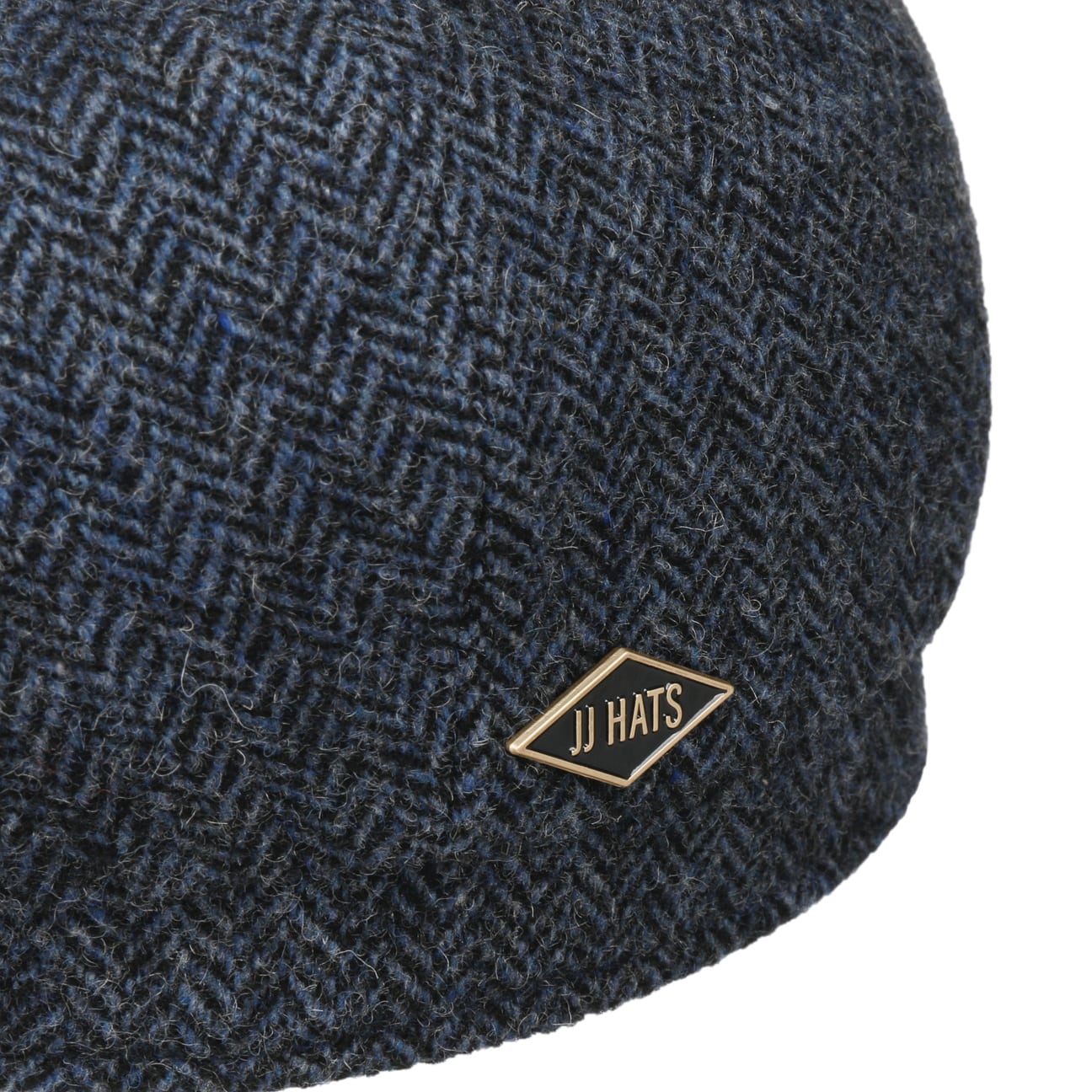 Eight Panel Cap Wool Herringbone by JJ Hats - JJ Hat Center ®