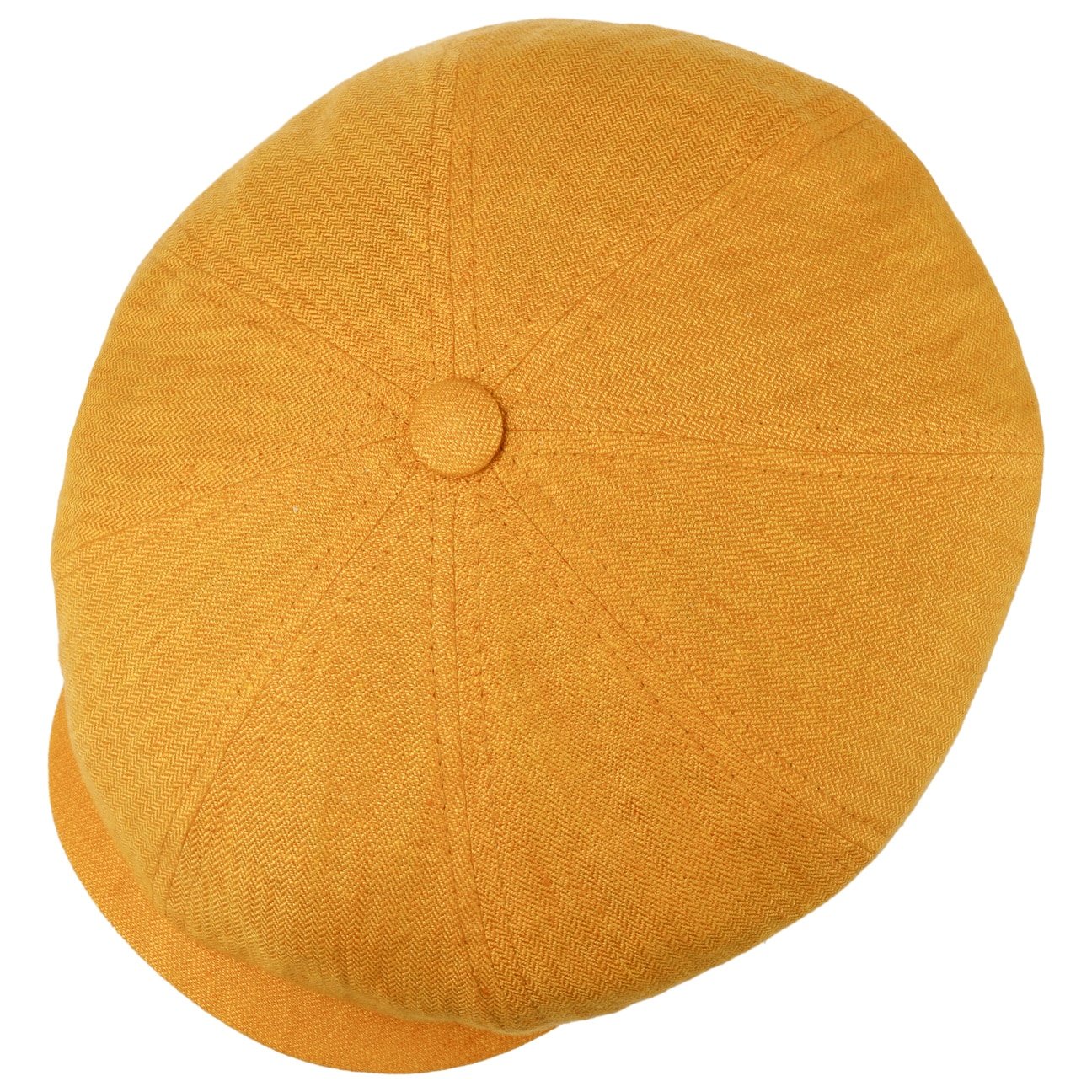 Eight Panel Cap Linen Herringbone - JJ Hat Center ®