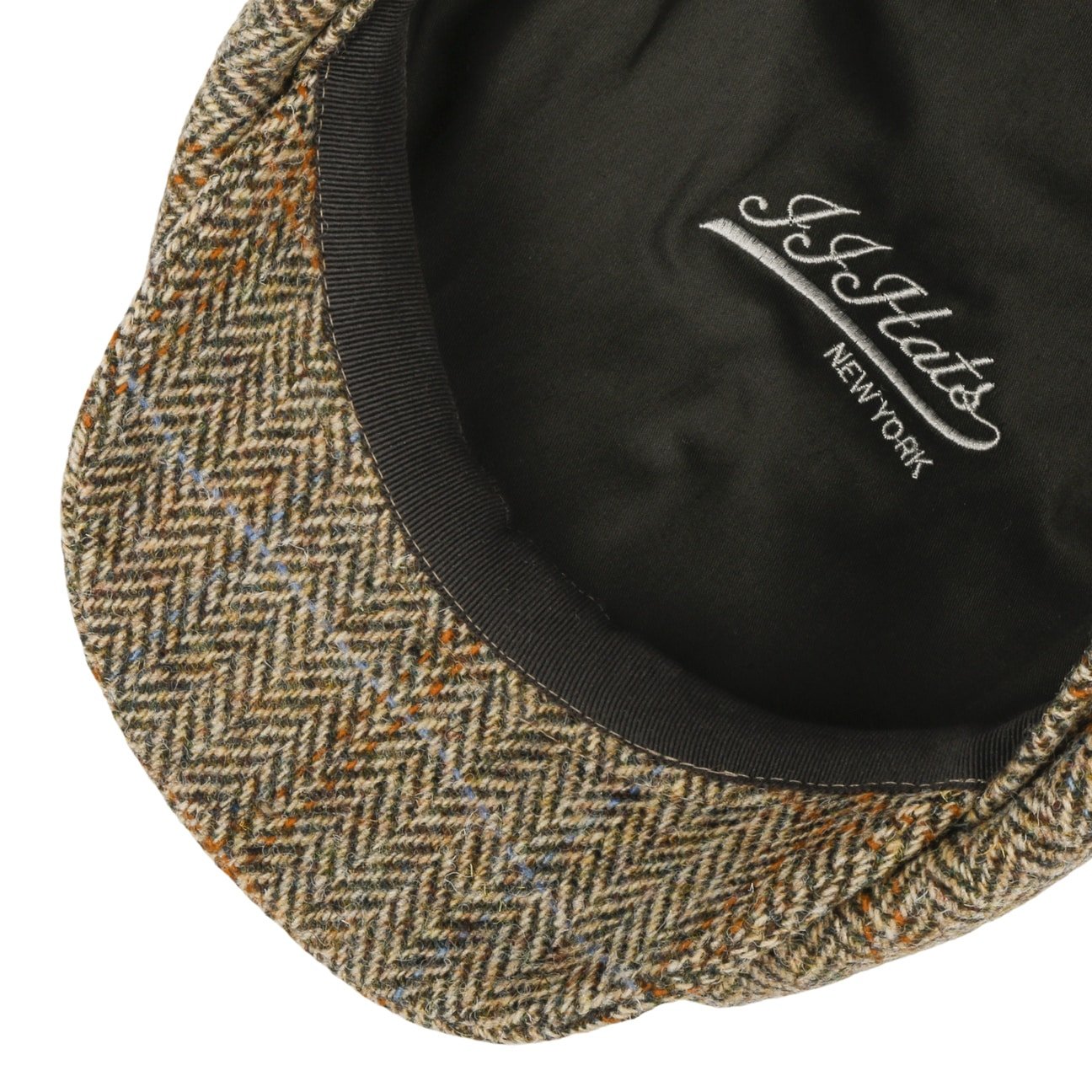 Eight Panel Cap Harris Tweed - JJ Hat Center ®
