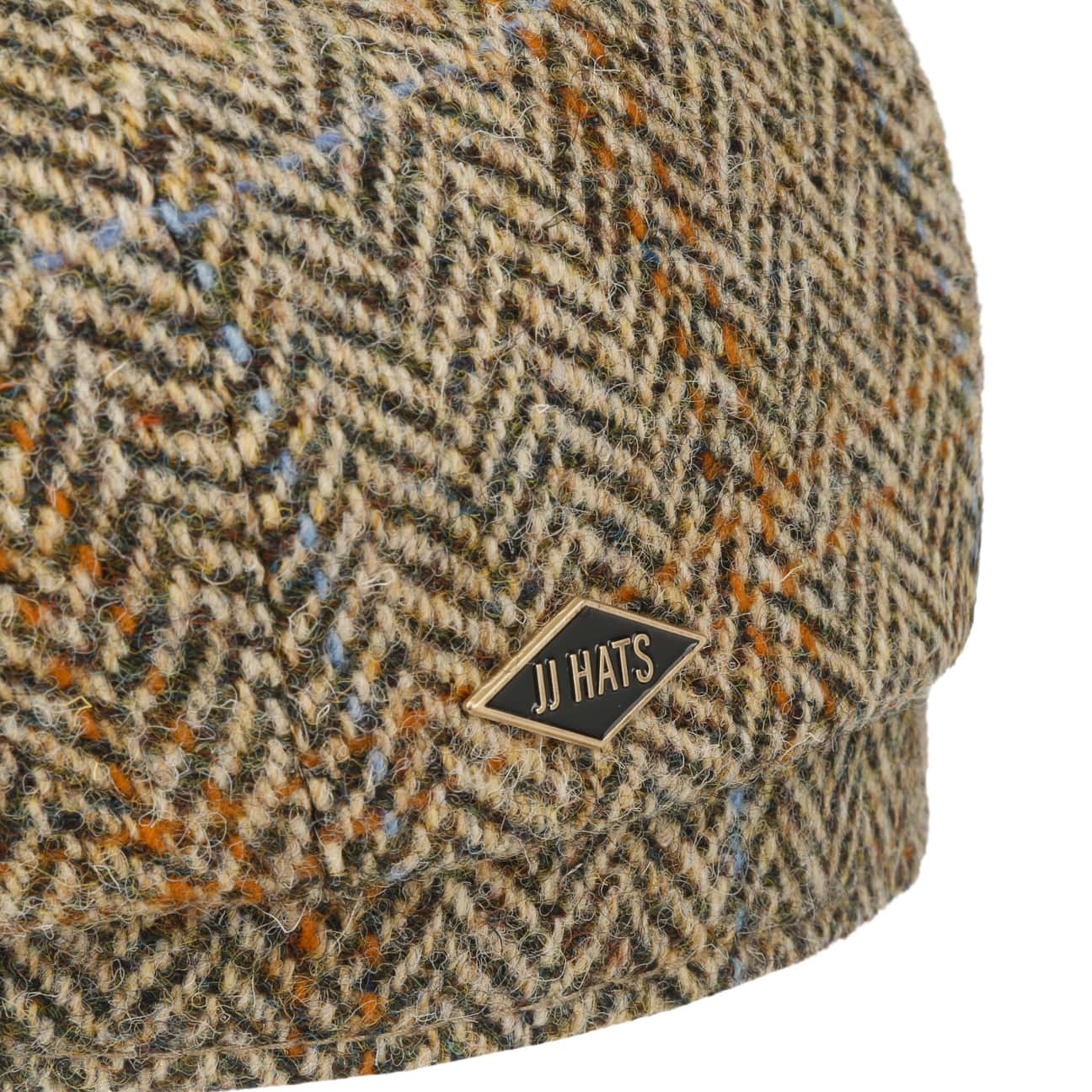 Eight Panel Cap Harris Tweed - JJ Hat Center ®