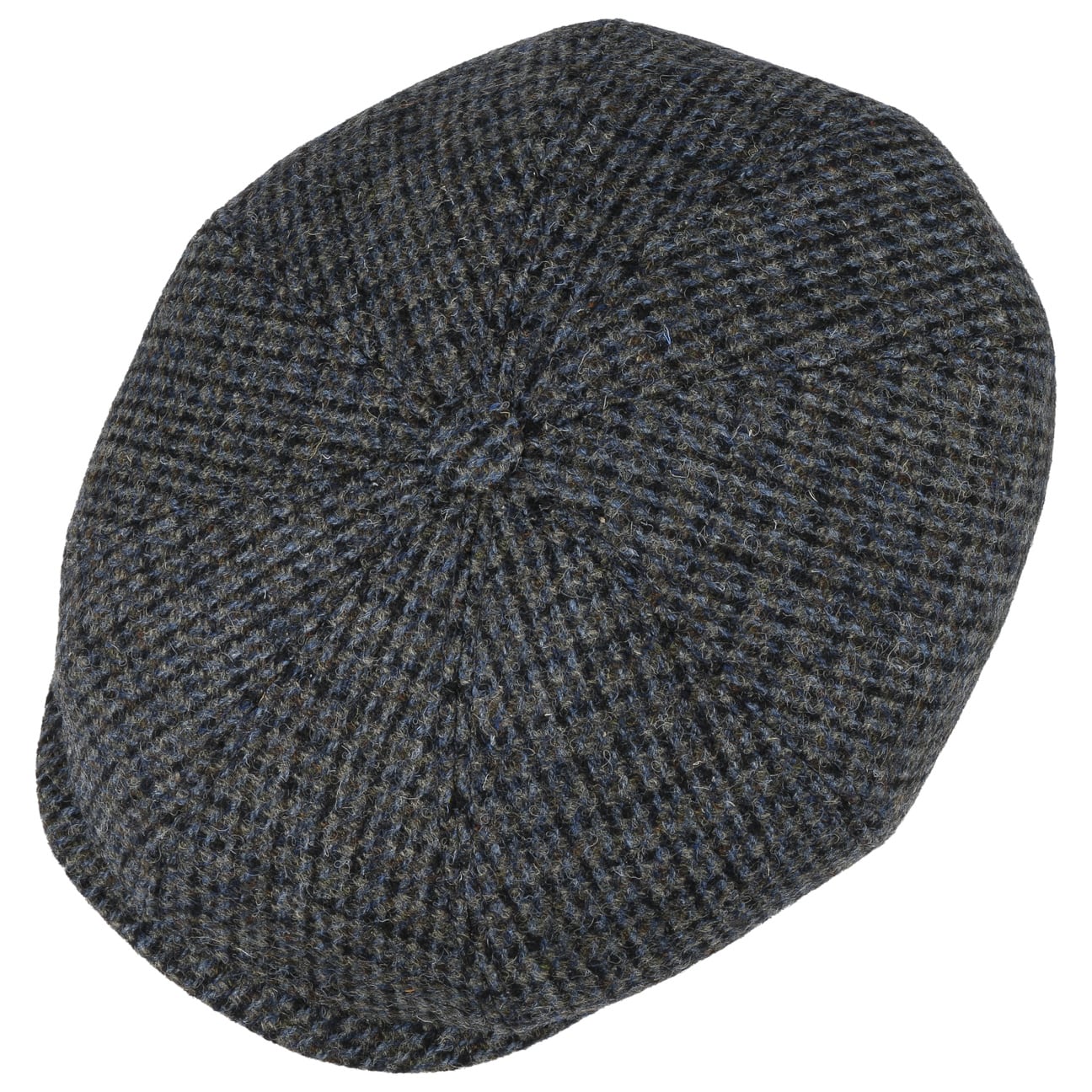 Eight Panel Cap Harris Tweed - JJ Hat Center ®