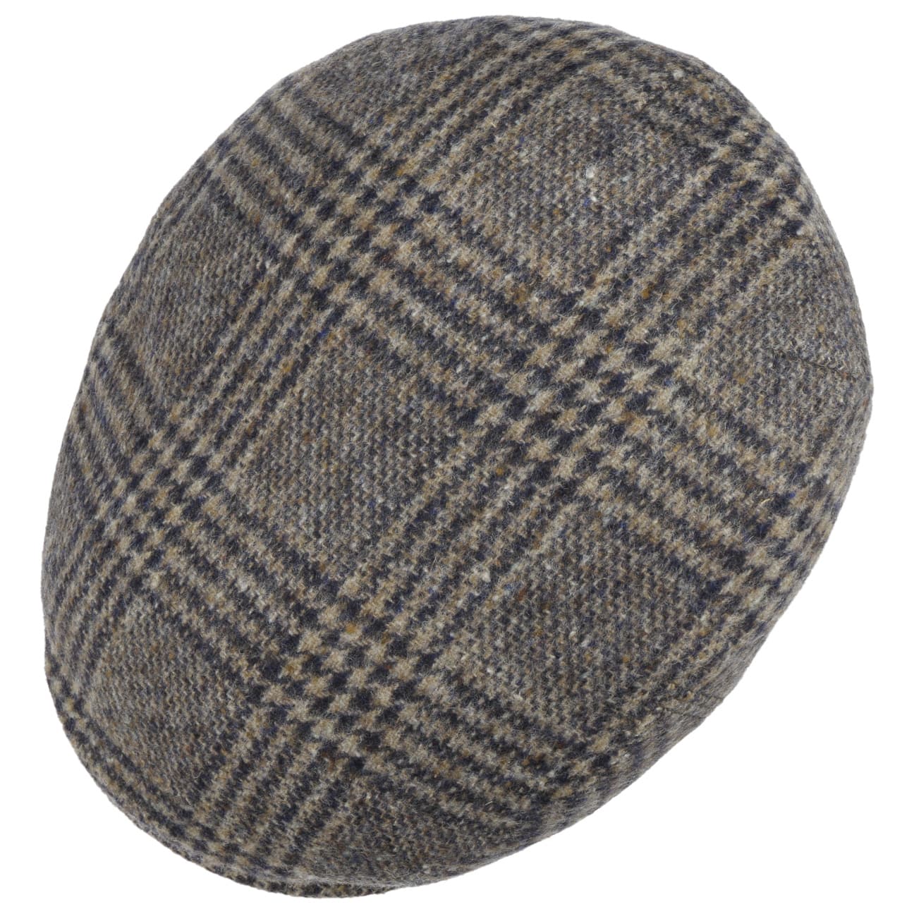 Driver Cap Check Virgin Wool - JJ Hat Center ®