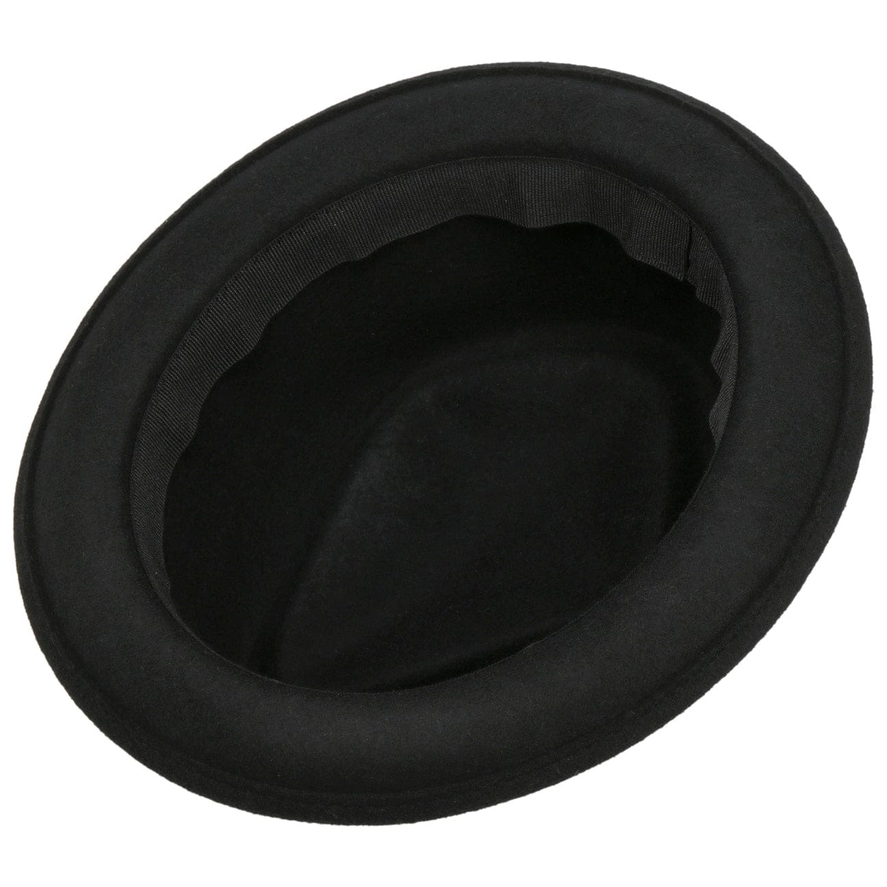 Knit Colour Band Pork Pie Wool Hat by Lierys - JJ Hat Center ®