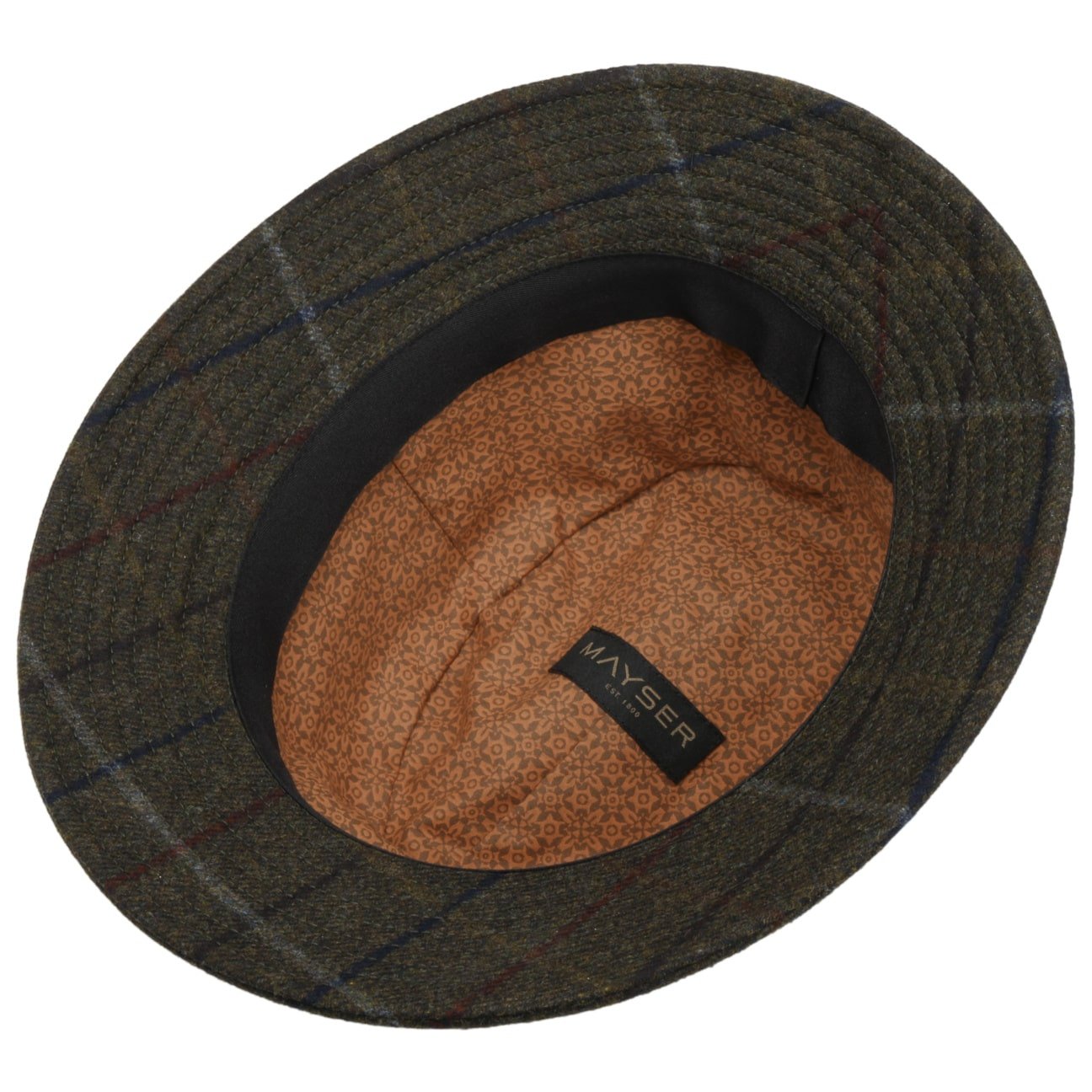 Check Bucket Wool Hat by Mayser - JJ Hat Center ®