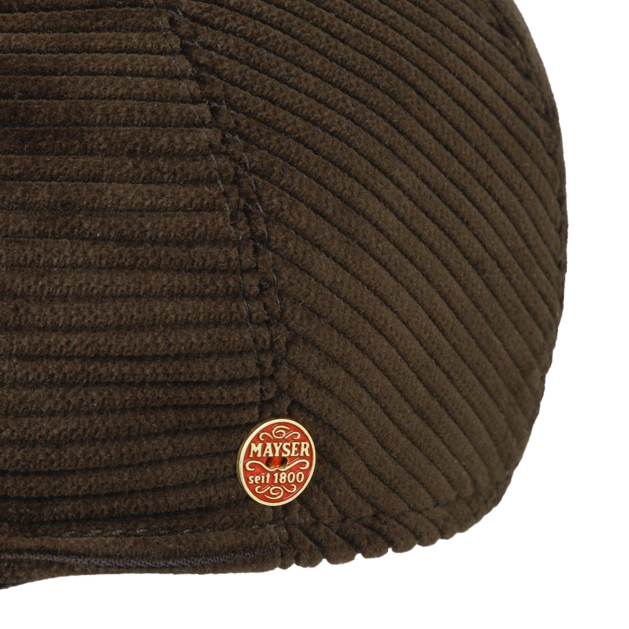 Sidney Cross Corduroy Flat Cap by Mayser - JJ Hat Center ®