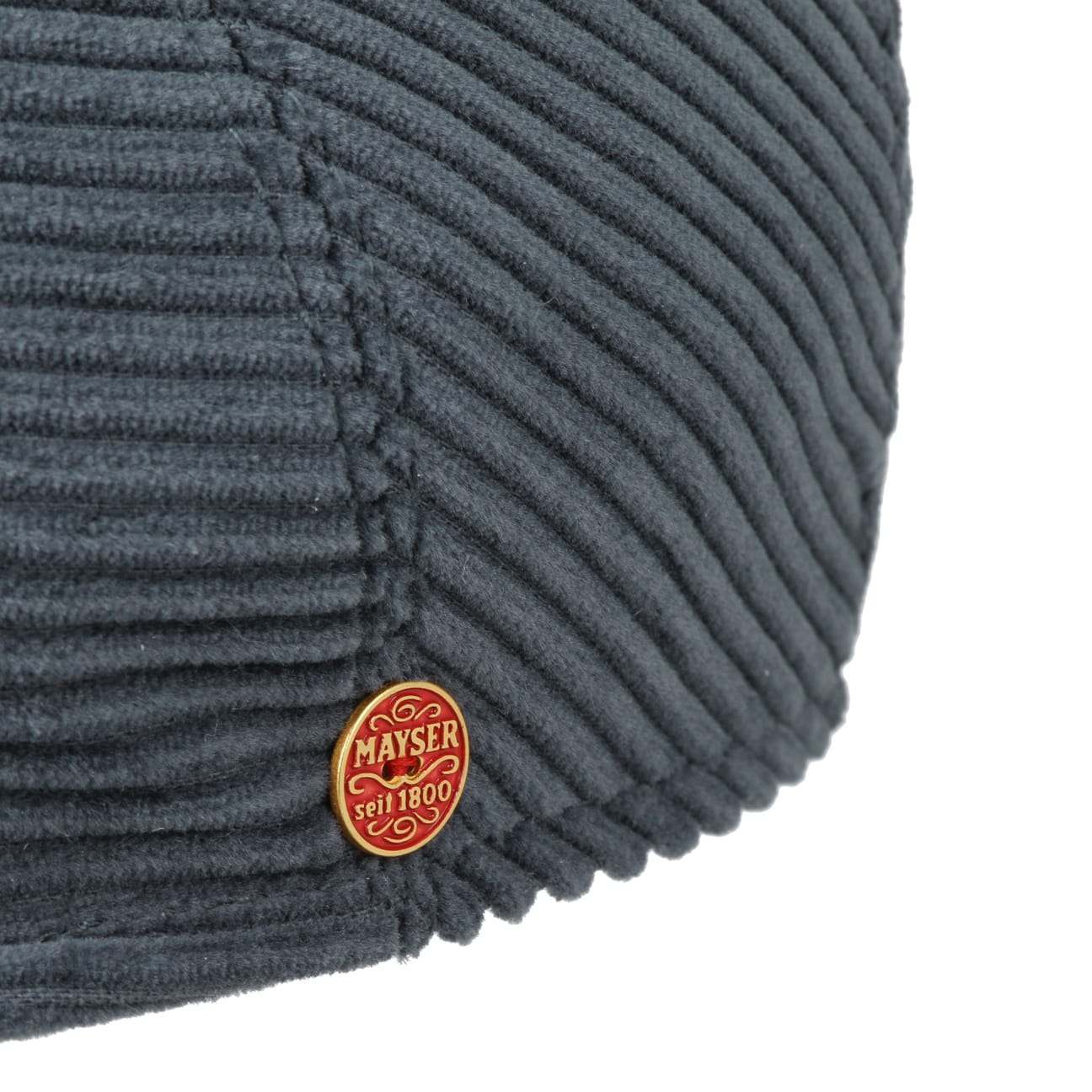 Sidney Cross Corduroy Flat Cap by Mayser - JJ Hat Center ®