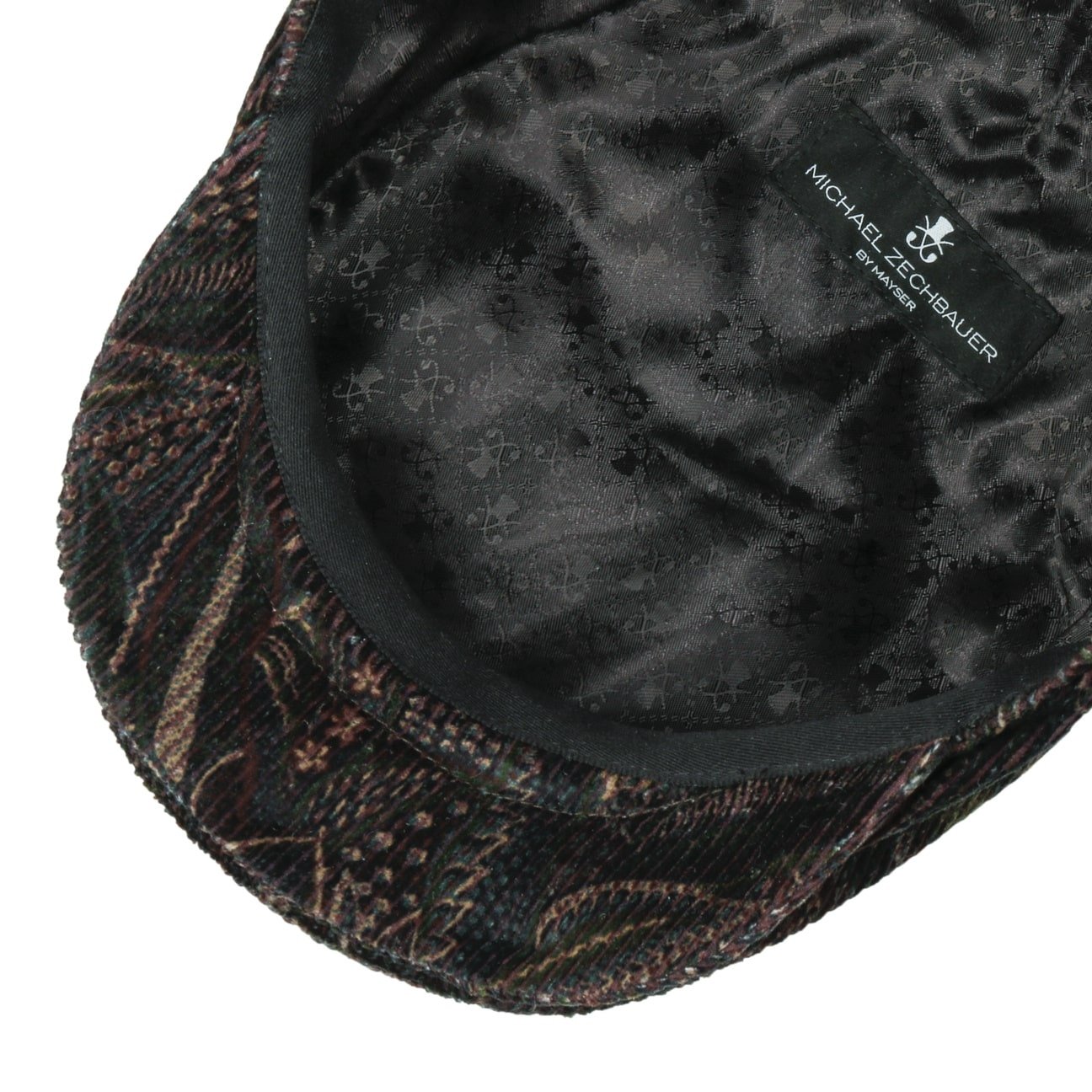 Corduroy Paisley Flat Cap Zechbauer by Mayser - JJ Hat Center ®