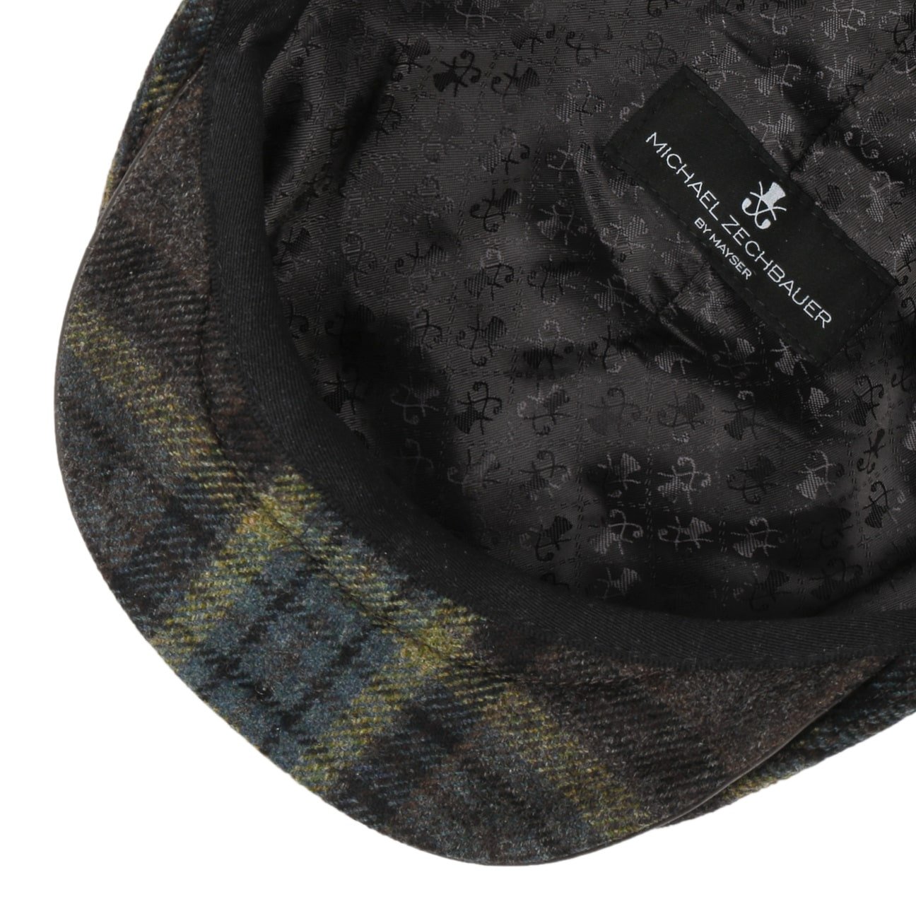 Marzio Wool Check Flat Cap Zechbauer by Mayser - JJ Hat Center ®