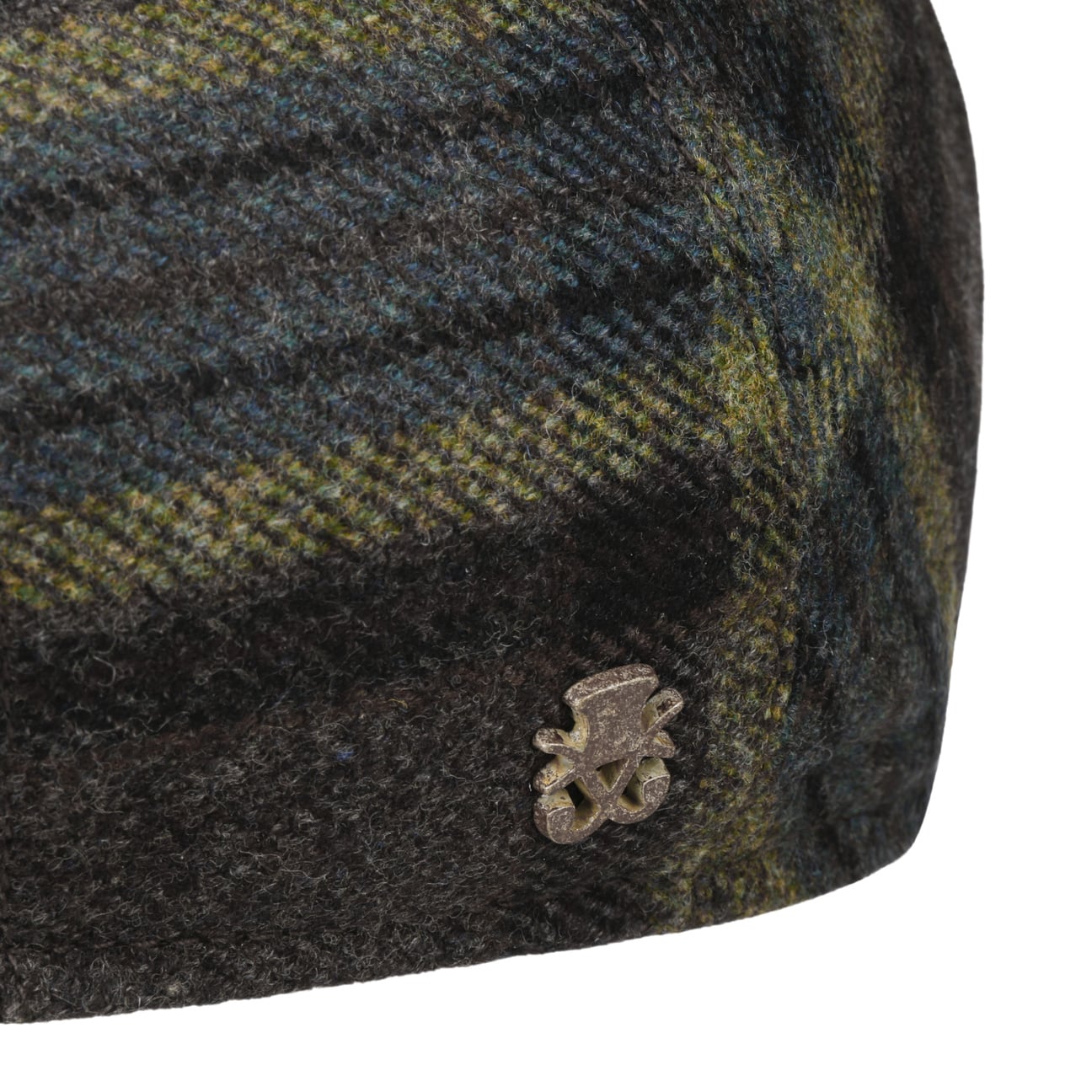 Marzio Wool Check Flat Cap Zechbauer by Mayser - JJ Hat Center ®