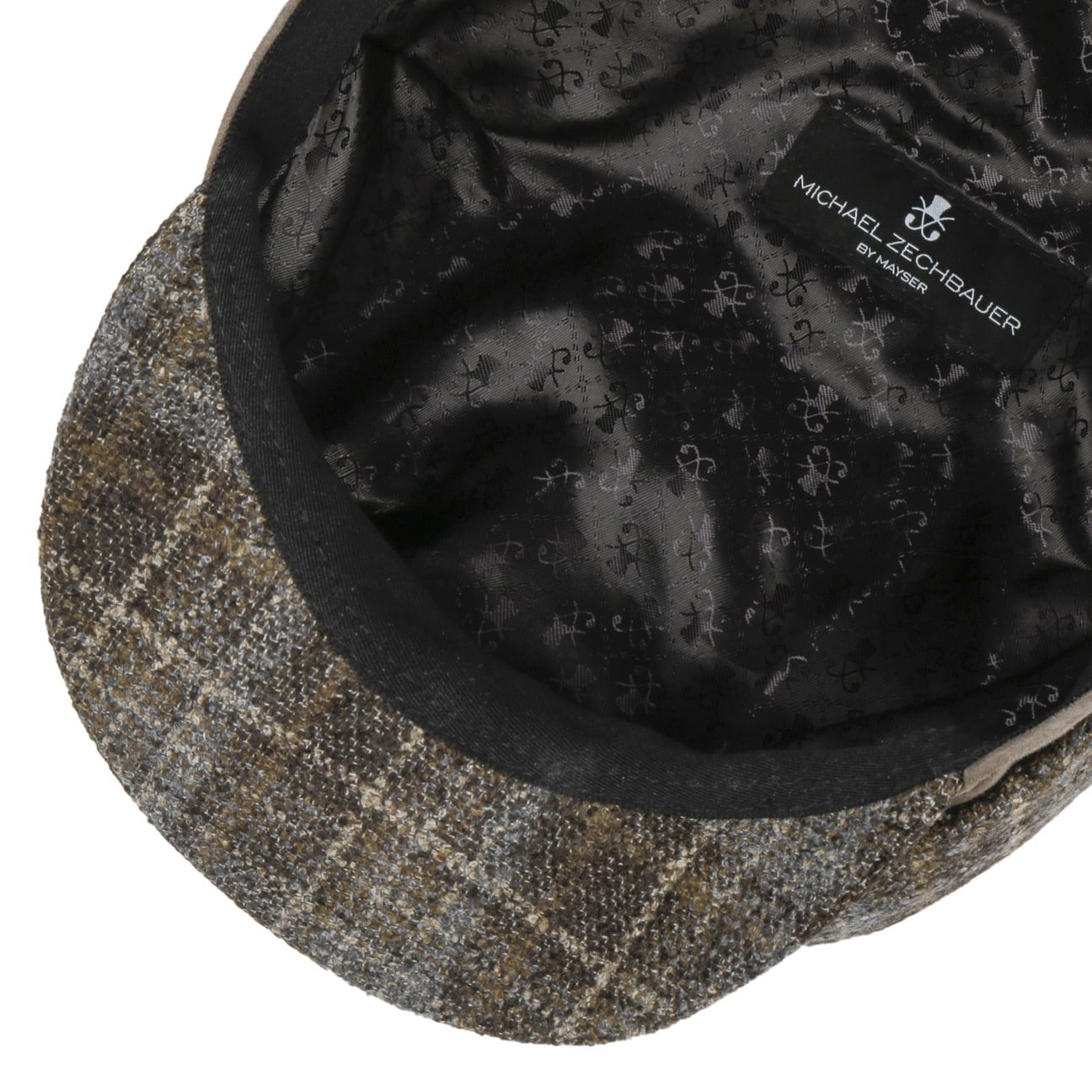 Emil Wool Check Flat Cap Zechbauer by Mayser - JJ Hat Center ®