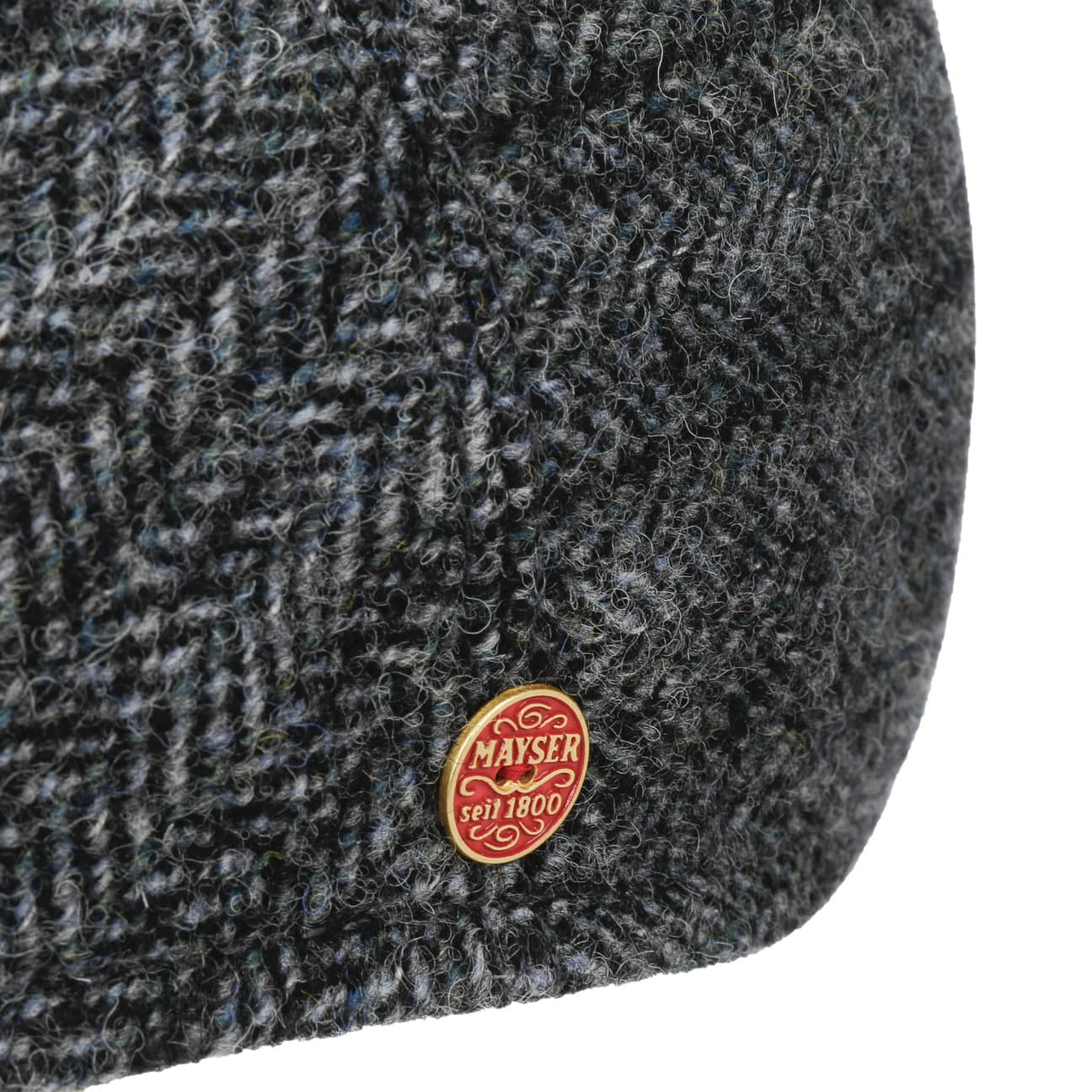 Sidney Wool Flat Cap with Ear Flaps by Mayser - JJ Hat Center ®