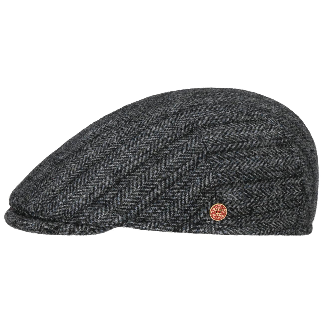 Sidney Wool Flat Cap with Ear Flaps by Mayser - JJ Hat Center ®