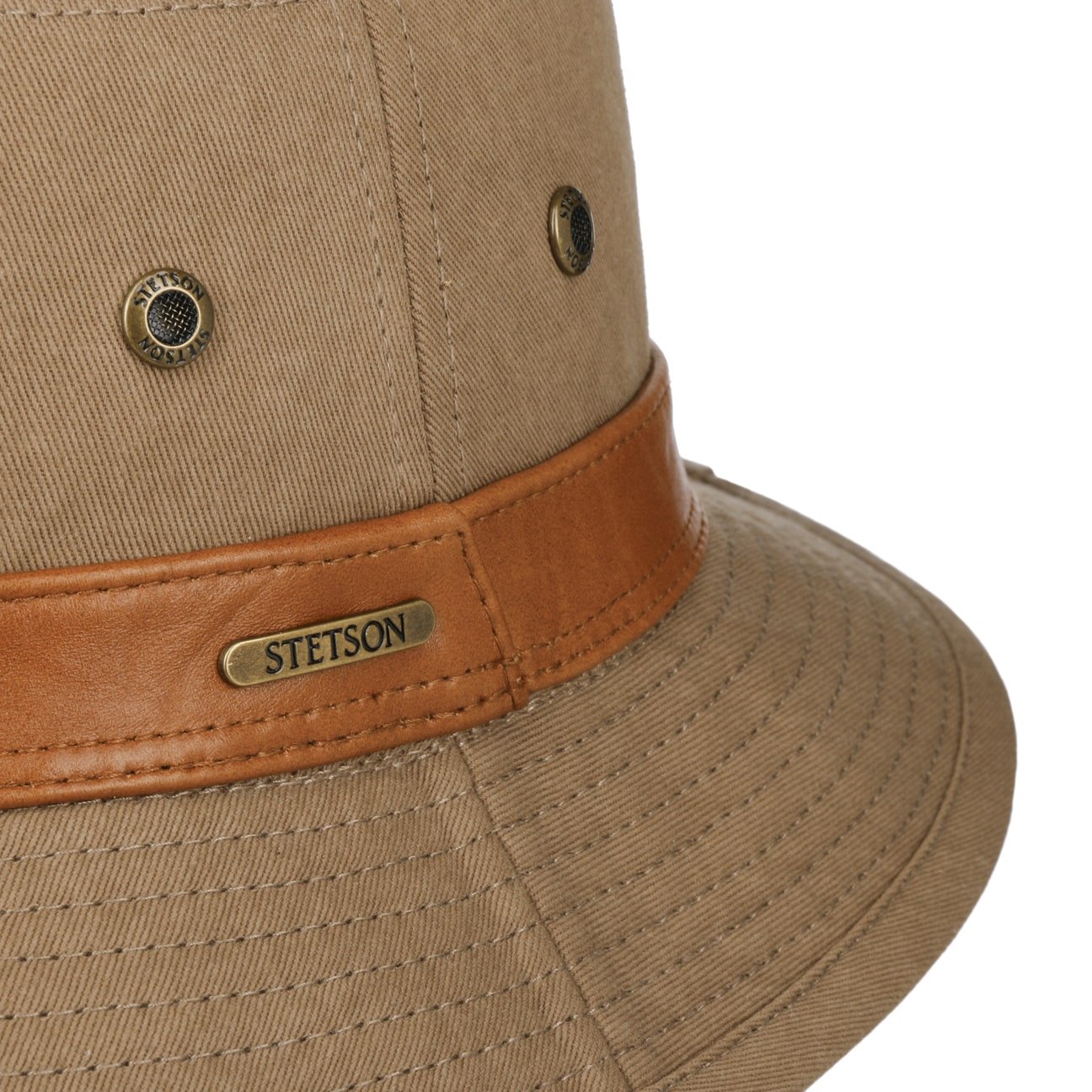 Chino Twill Bucket Hat by Stetson - JJ Hat Center ®