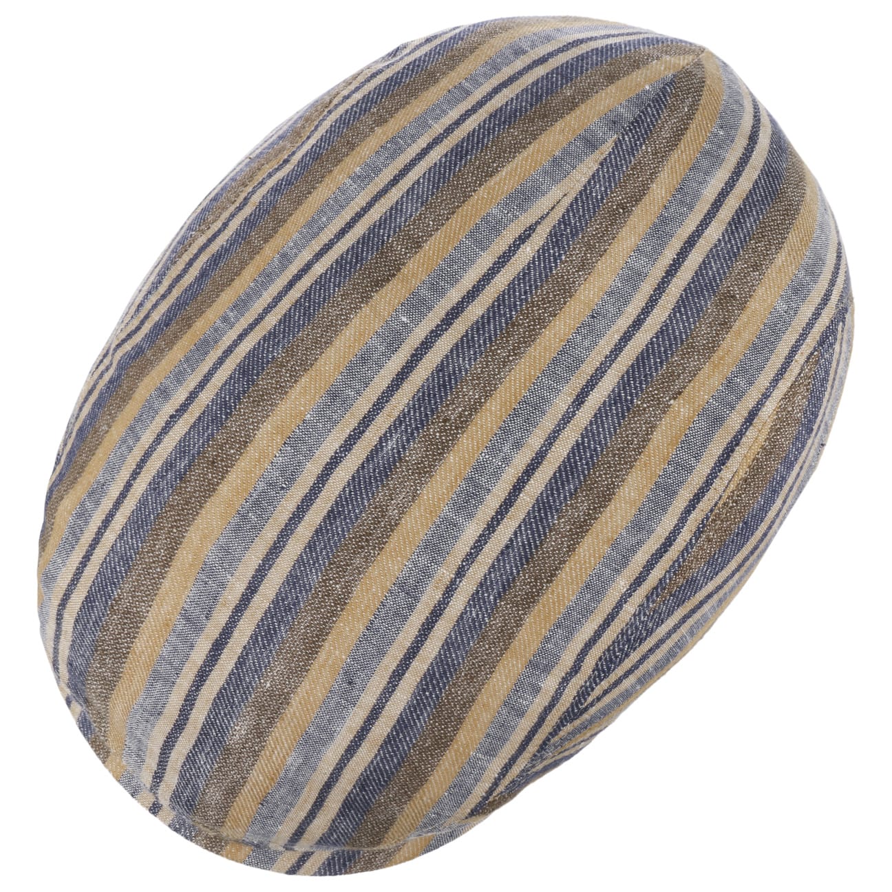 Sacota Driver Linen Flat Cap by Stetson - JJ Hat Center ®
