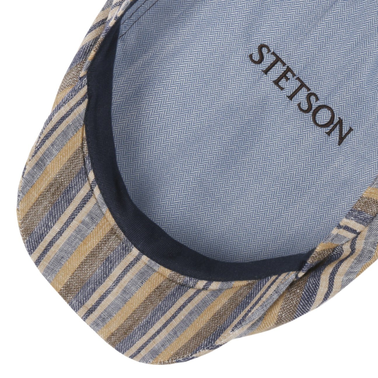 Sacota Driver Linen Flat Cap by Stetson - JJ Hat Center ®