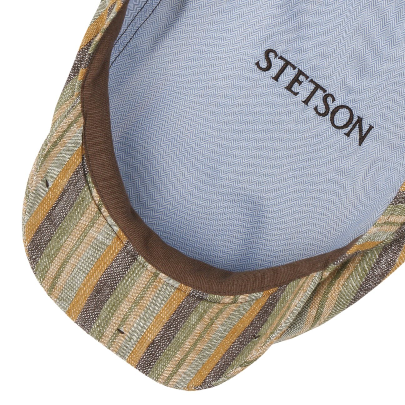 Sacota Driver Linen Flat Cap by Stetson - JJ Hat Center ®