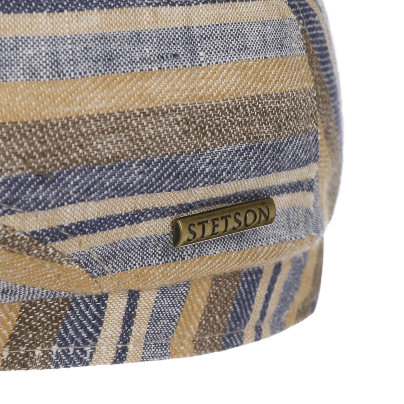 Sacota Driver Linen Flat Cap by Stetson - JJ Hat Center ®