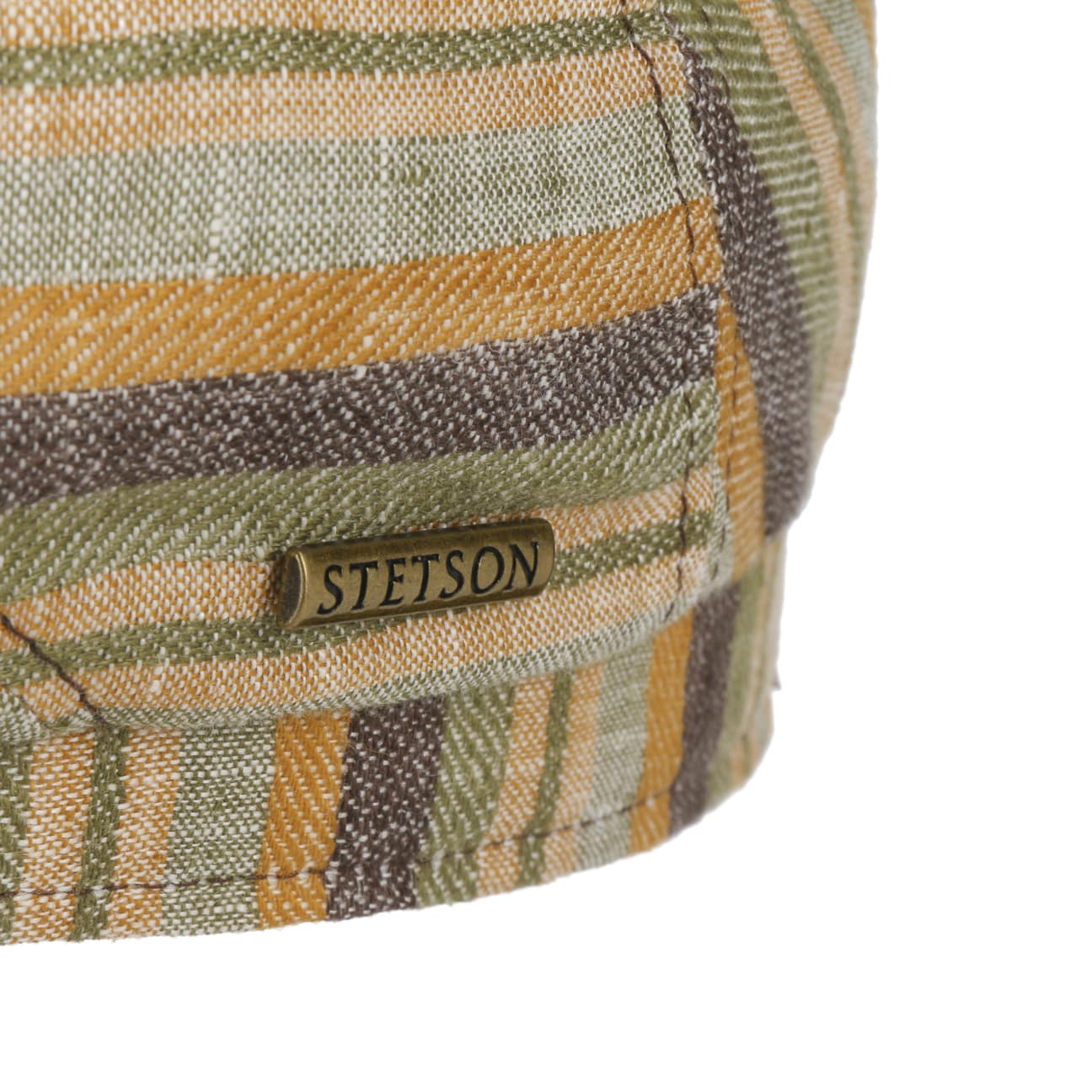Sacota Driver Linen Flat Cap by Stetson - JJ Hat Center ®