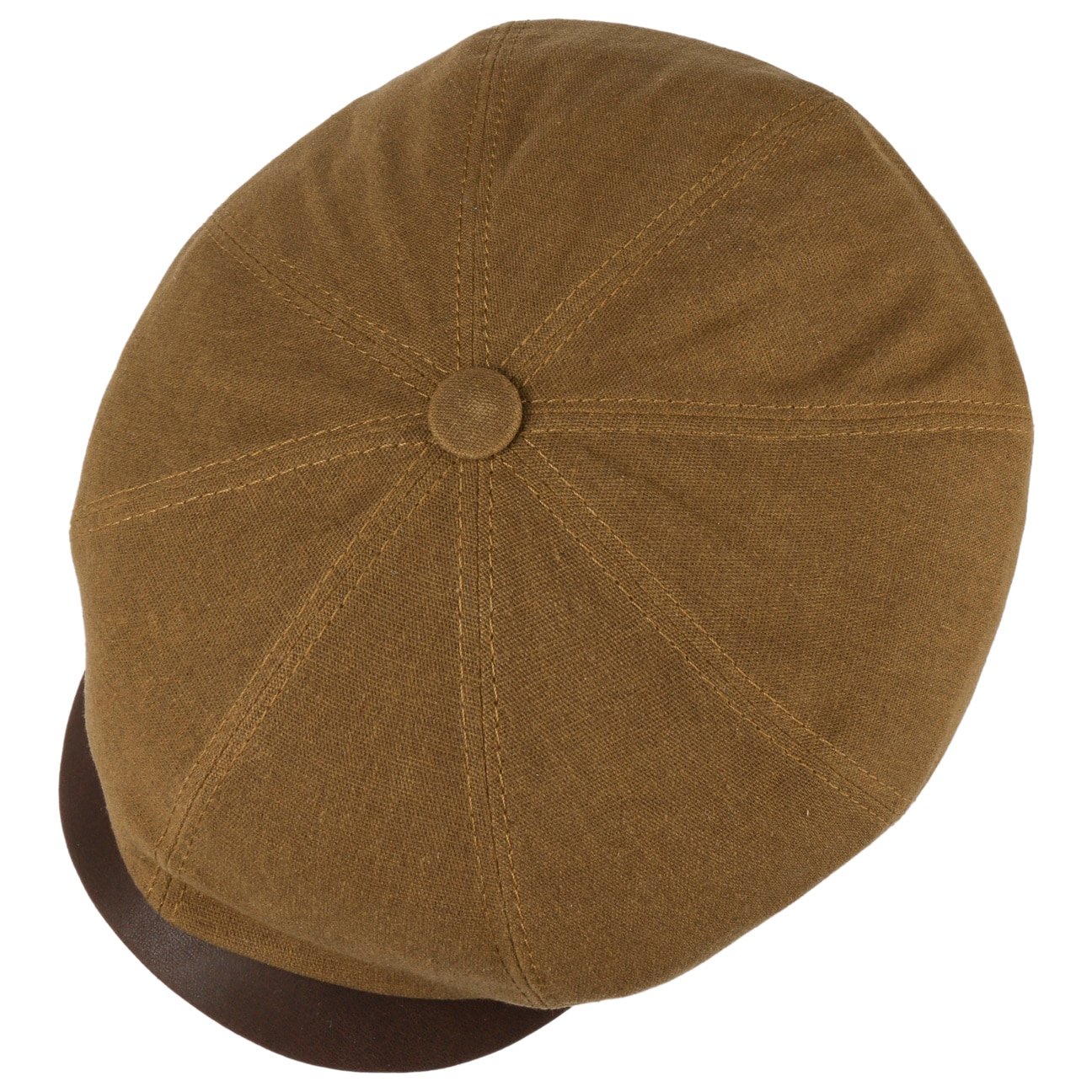 Hatteras Waxed Contrast Flat Cap - JJ Hat Center ®