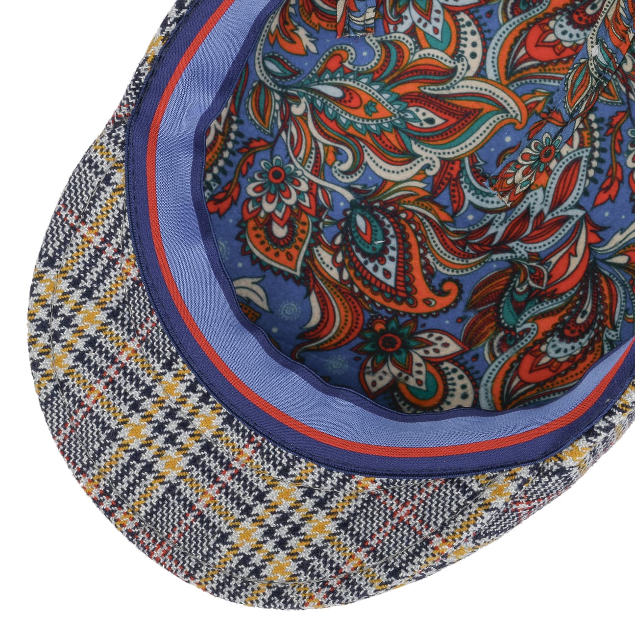 Roverton Check Flat Cap by Lierys - JJ Hat Center ®