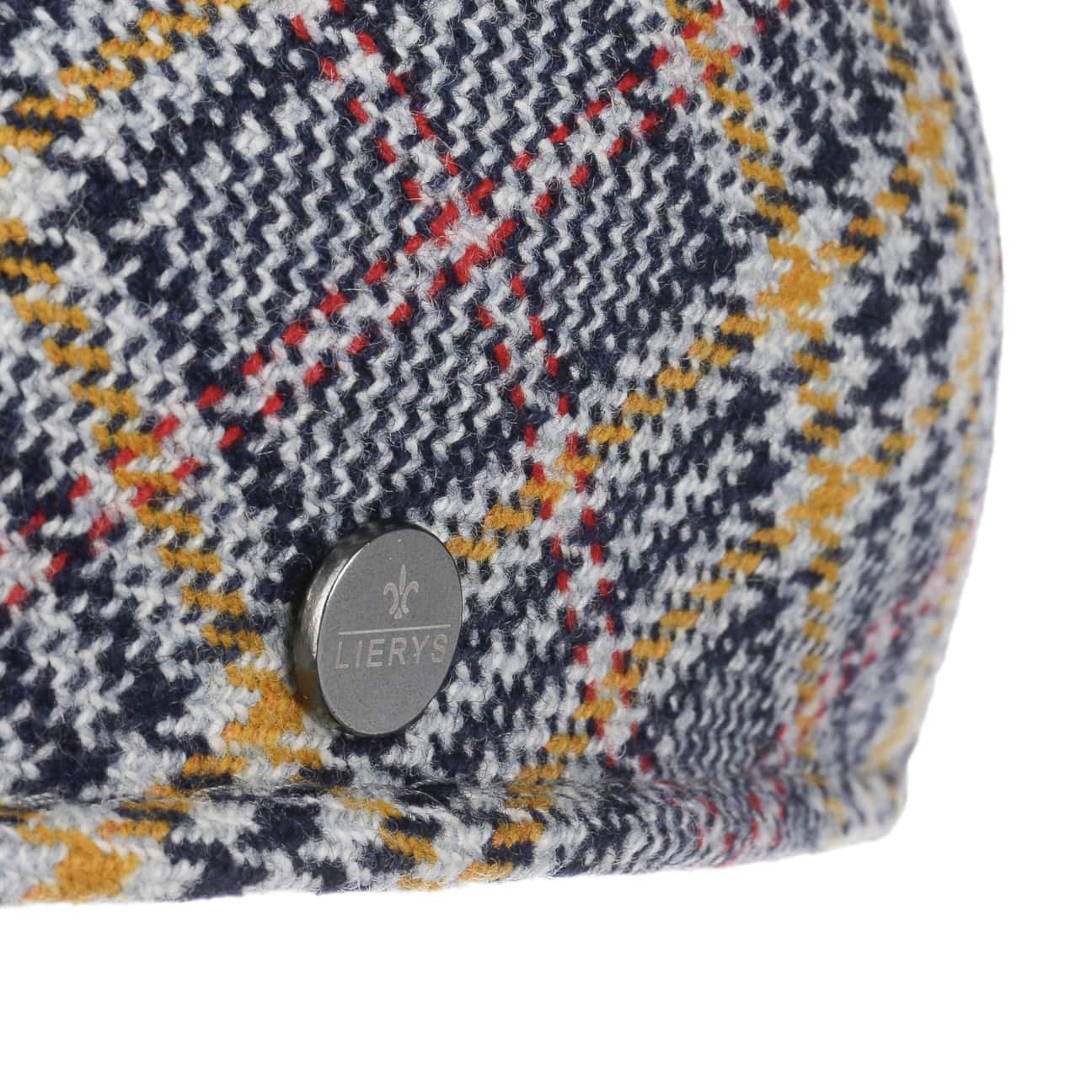 Roverton Check Flat Cap by Lierys - JJ Hat Center ®