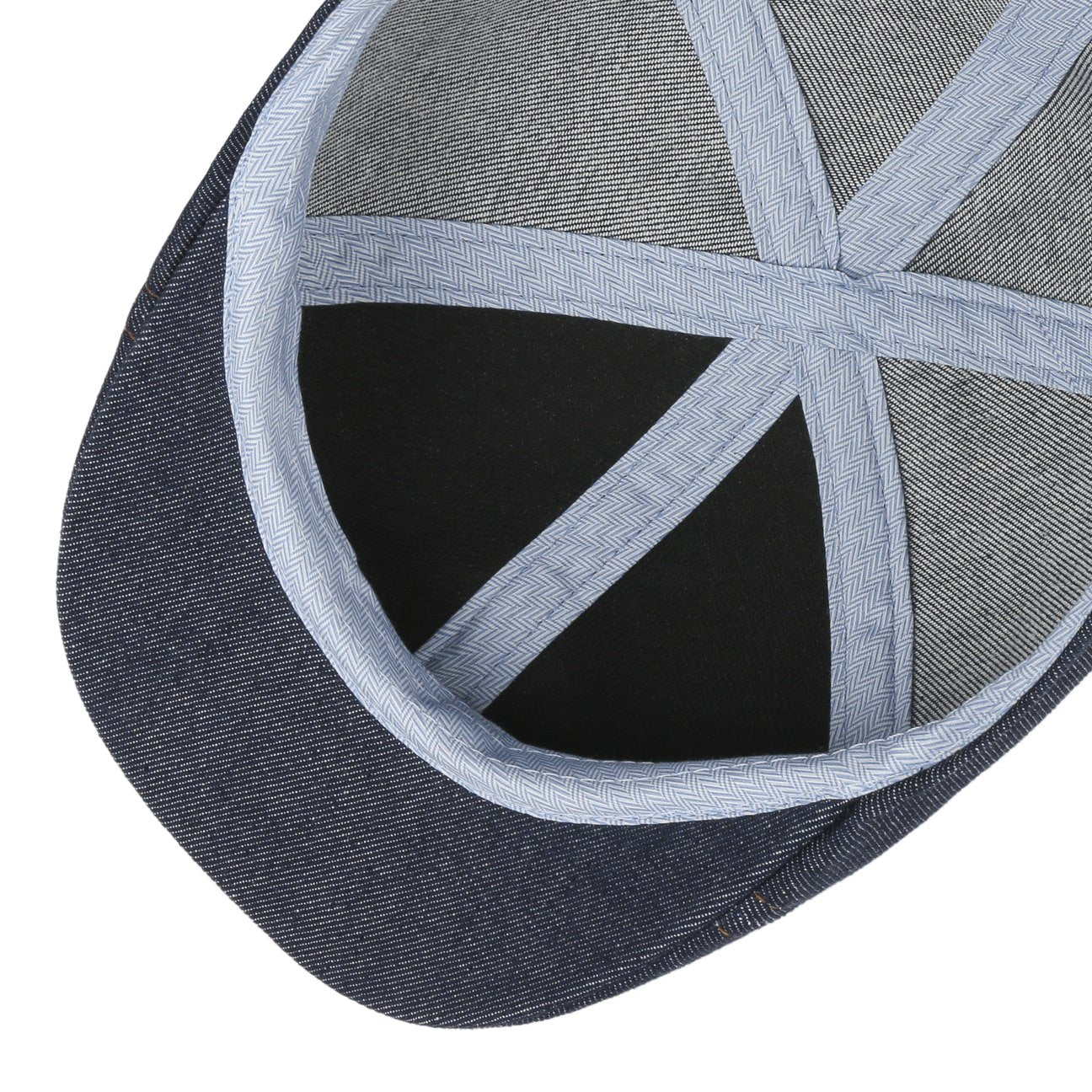 Texas Pure Denim Sustainable Flat Cap - JJ Hat Center ®