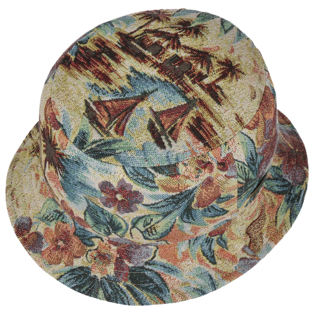 Flower Jacquard Bucket Cloth Hat - JJ Hat Center ®