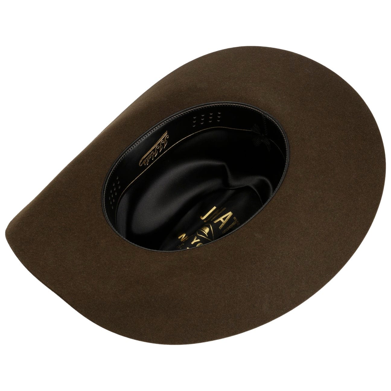 Western Silver Buckle Woolfelt Buffalo Pinch by JJ Hats - JJ Hat Center ®