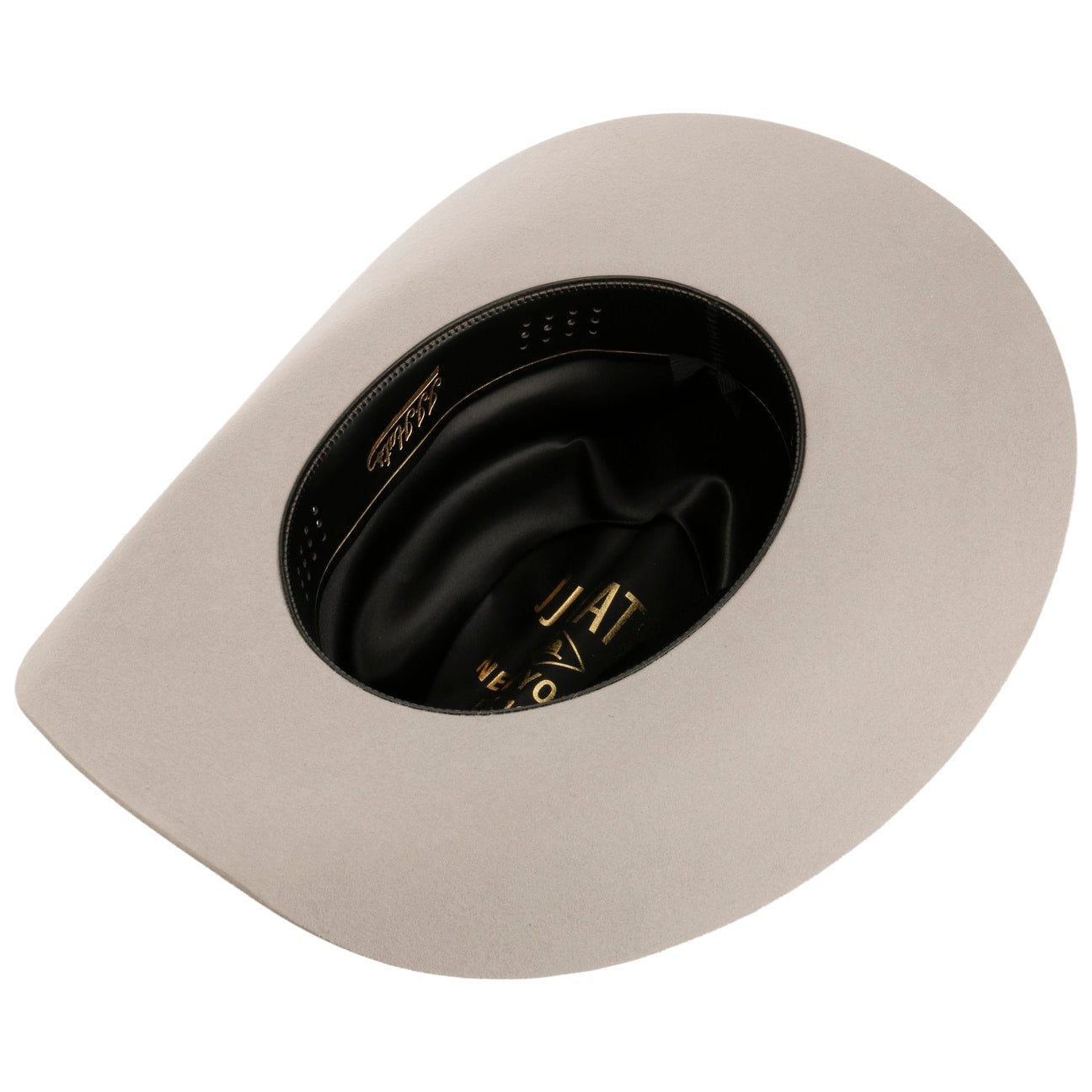 Western Silver Buckle Woolfelt Buffalo Pinch - JJ Hat Center ®