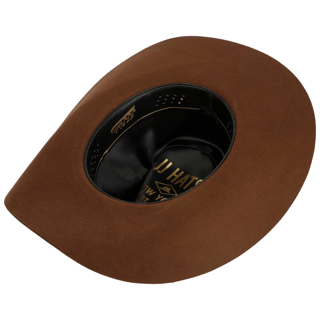 Western Woolfelt Fedora Pinch by JJ Hats - JJ Hat Center ®
